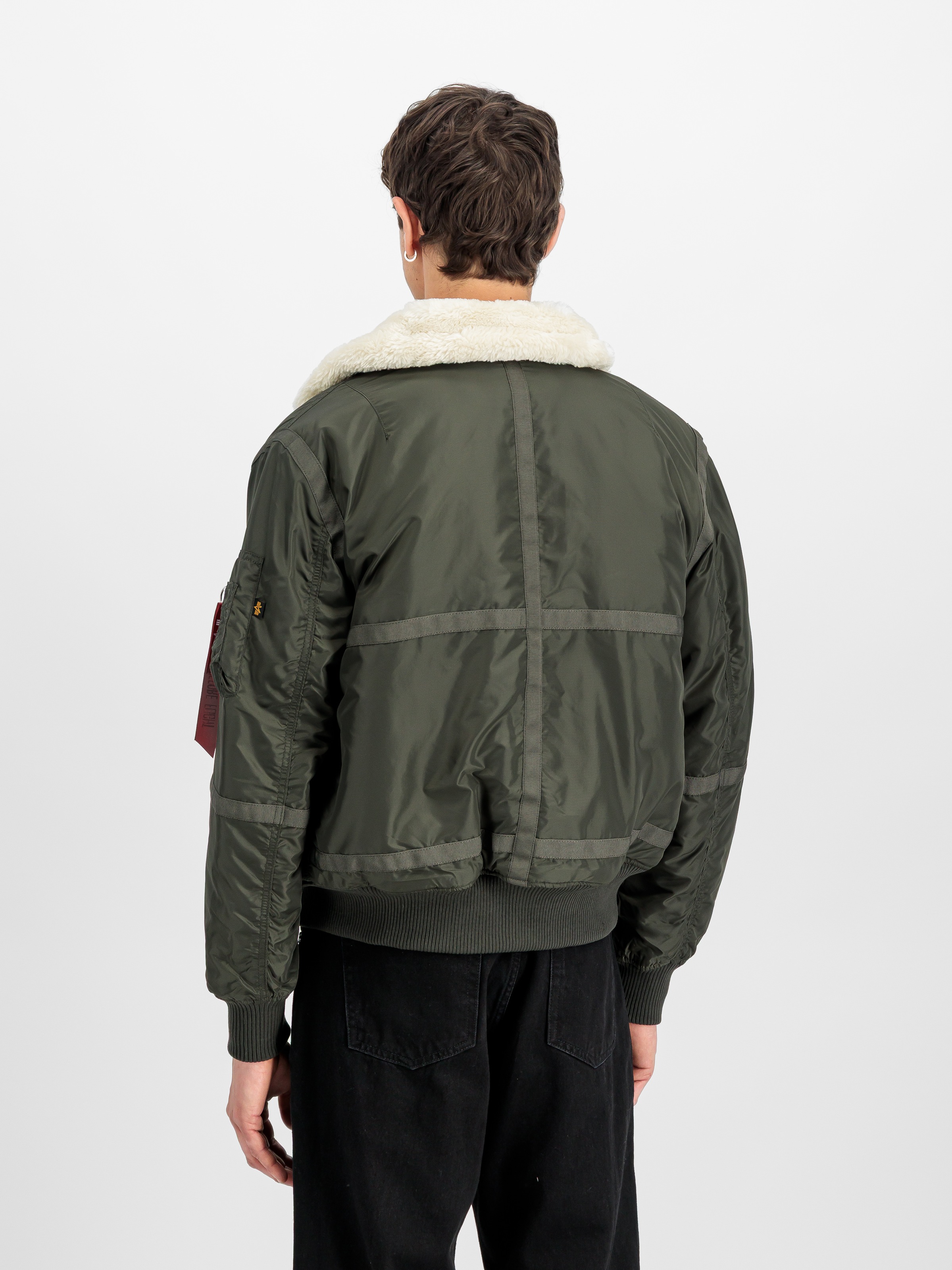 Alpha Industries Veste bomber »B15-3 TT« fibre synthétique, coupe régulière