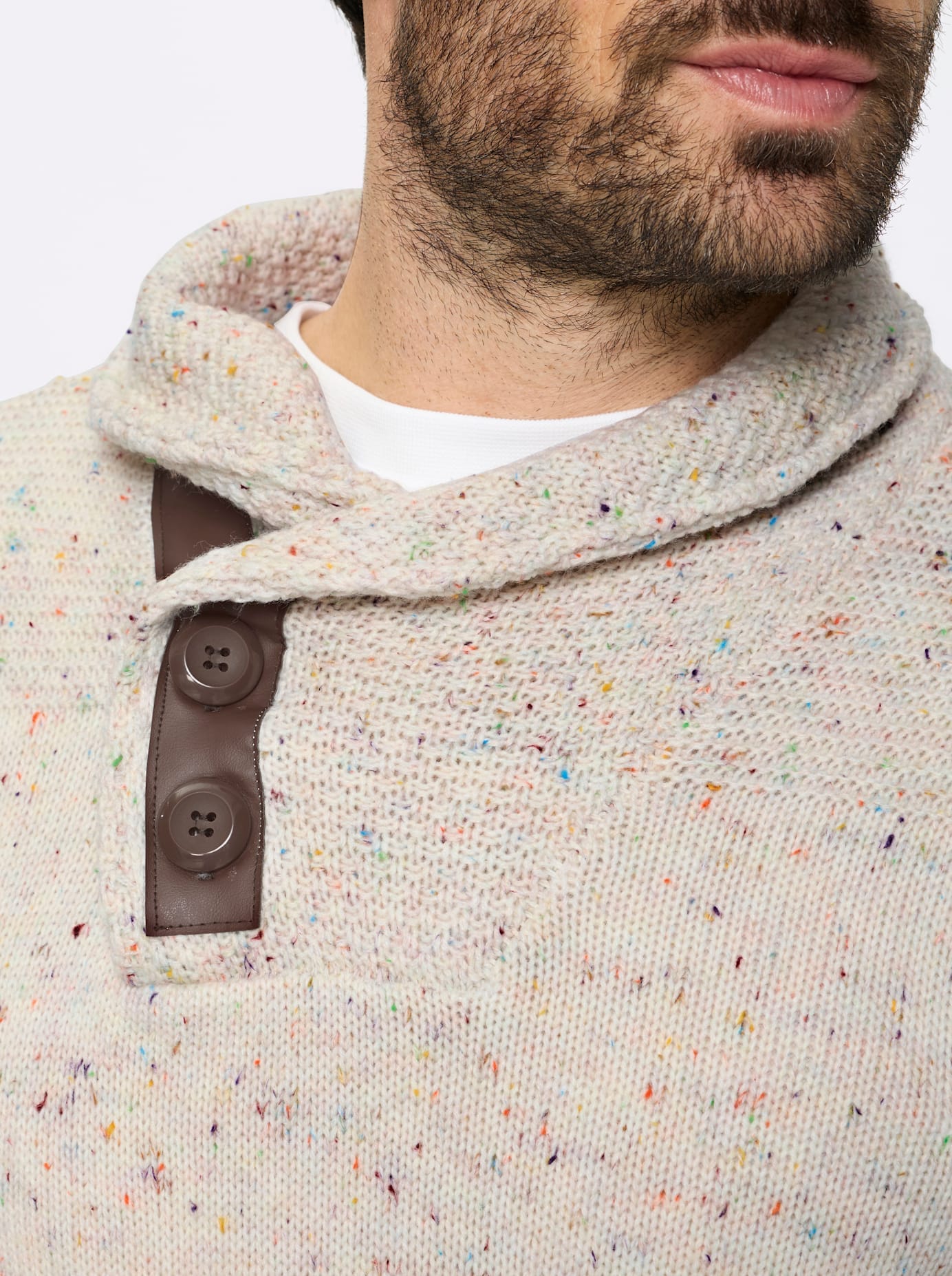 Marco Donati Pull à col châle »Pullover«