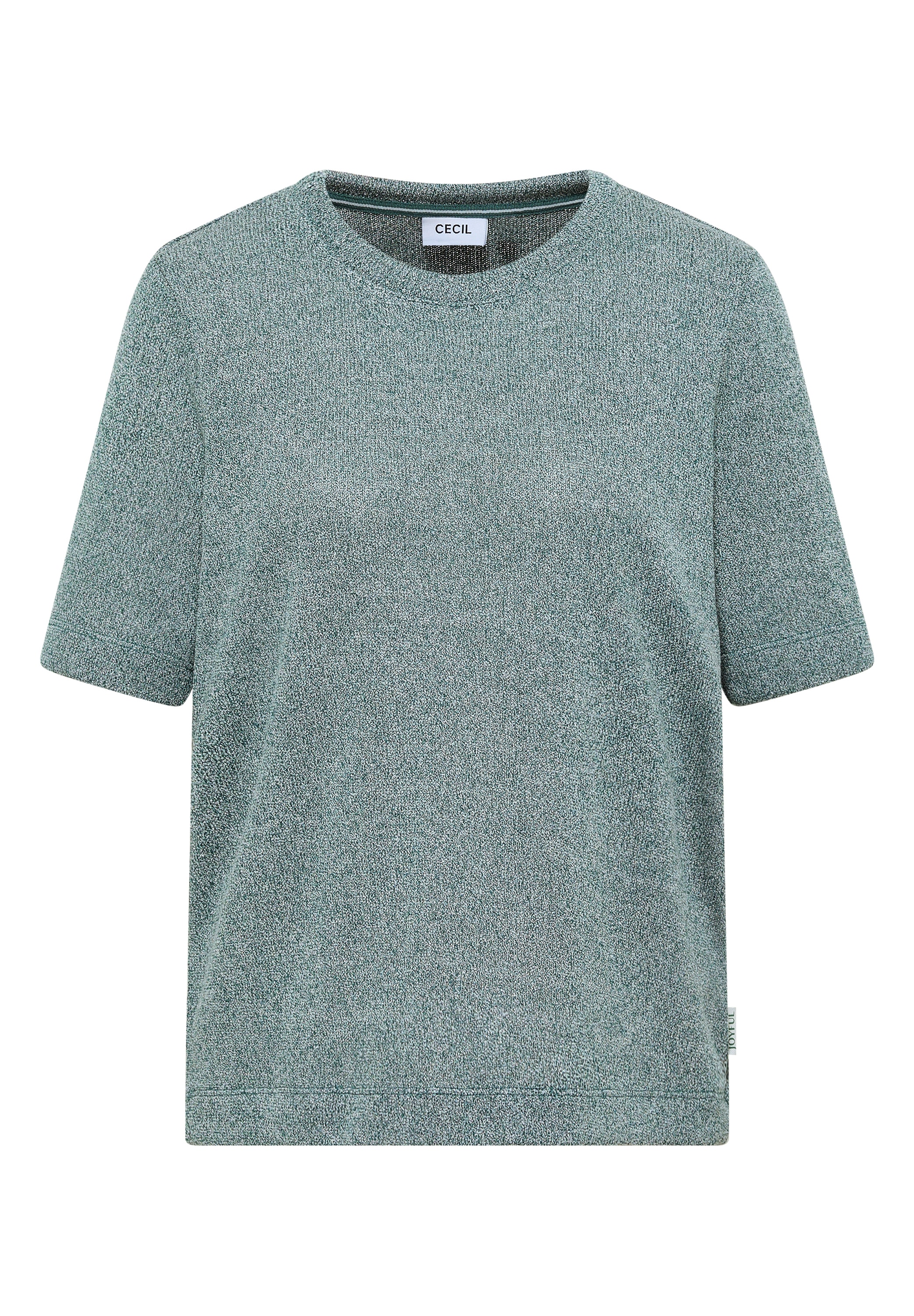 Cecil T-Shirt, in feiner Strick Optik