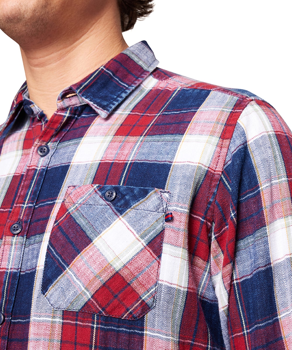Pioneer Authentic Jeans Langarmhemd, mit Karomuster