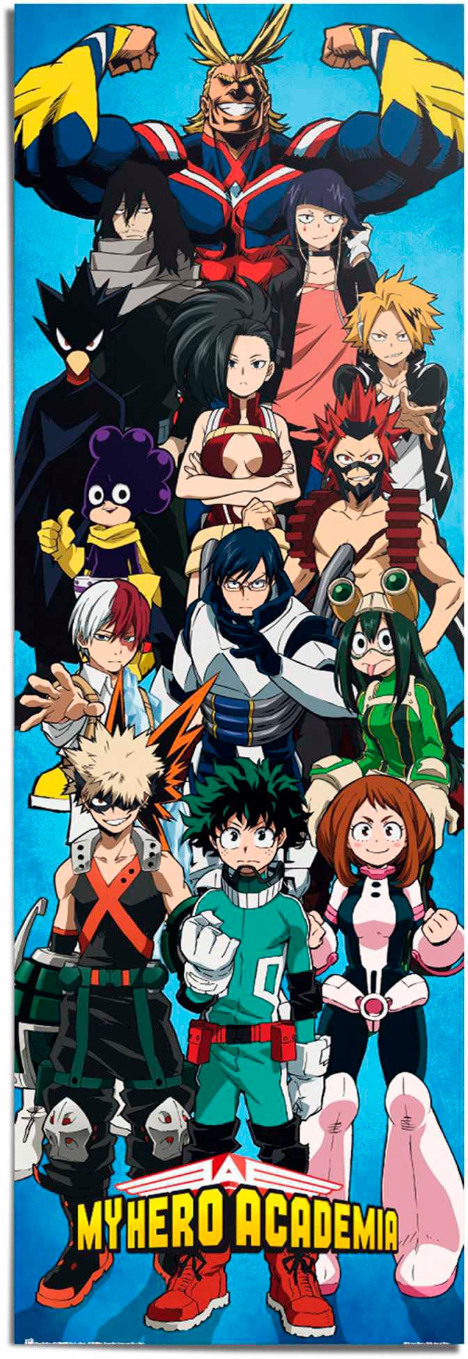 Image of Reinders Poster "My Hero Academia - Cast"