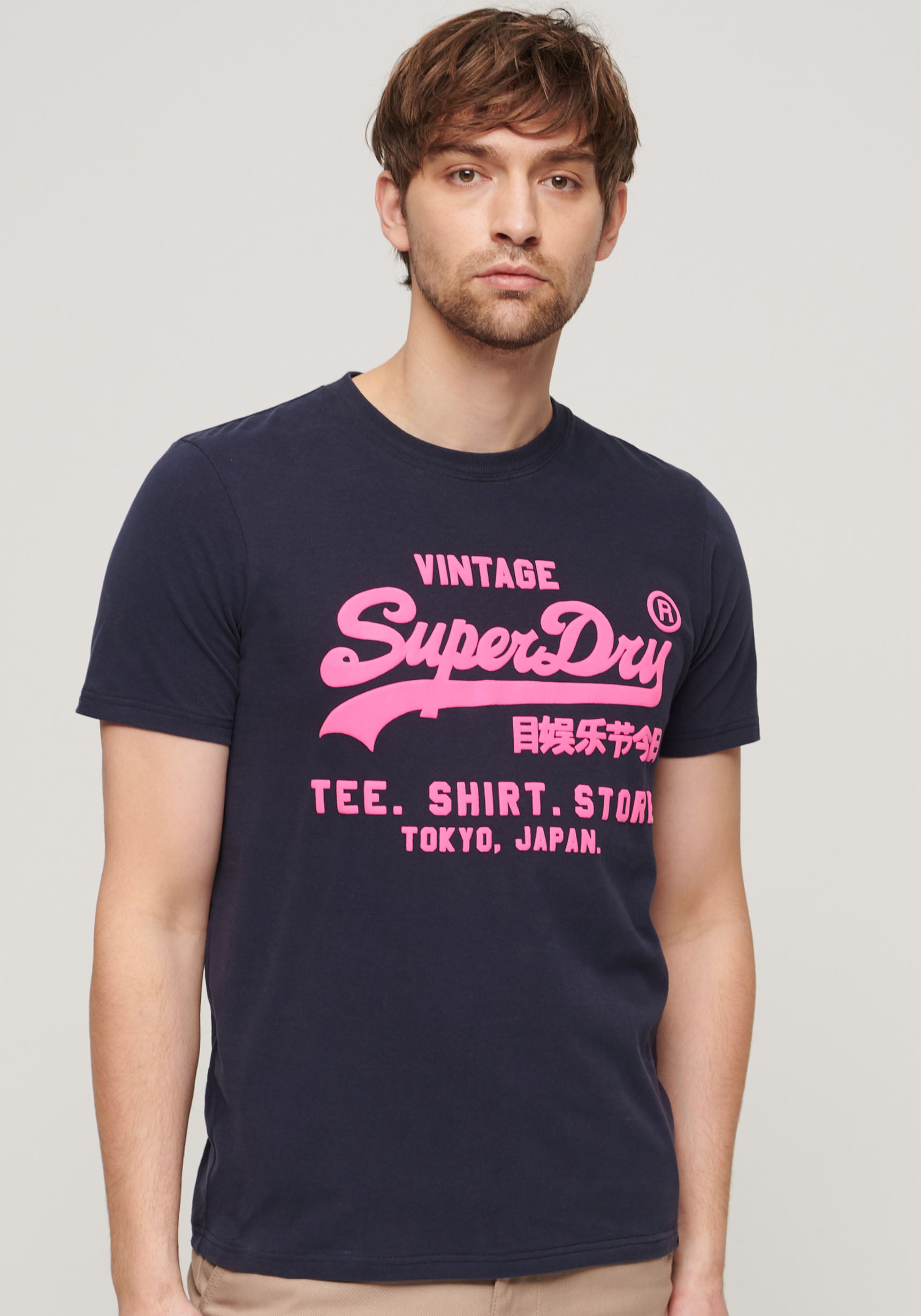 Superdry Print-Shirt »SD-NEON VL T SHIRT«