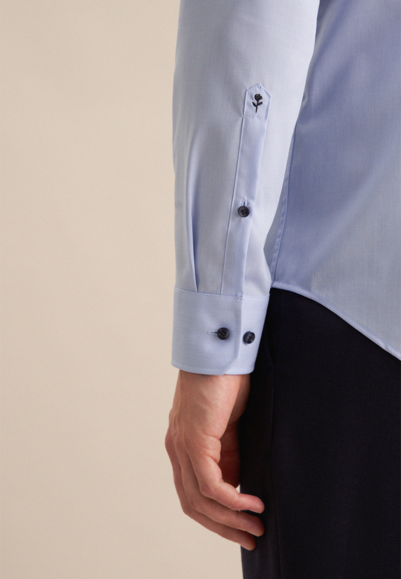 seidensticker Businesshemd »Schwarze Rose«, Uni