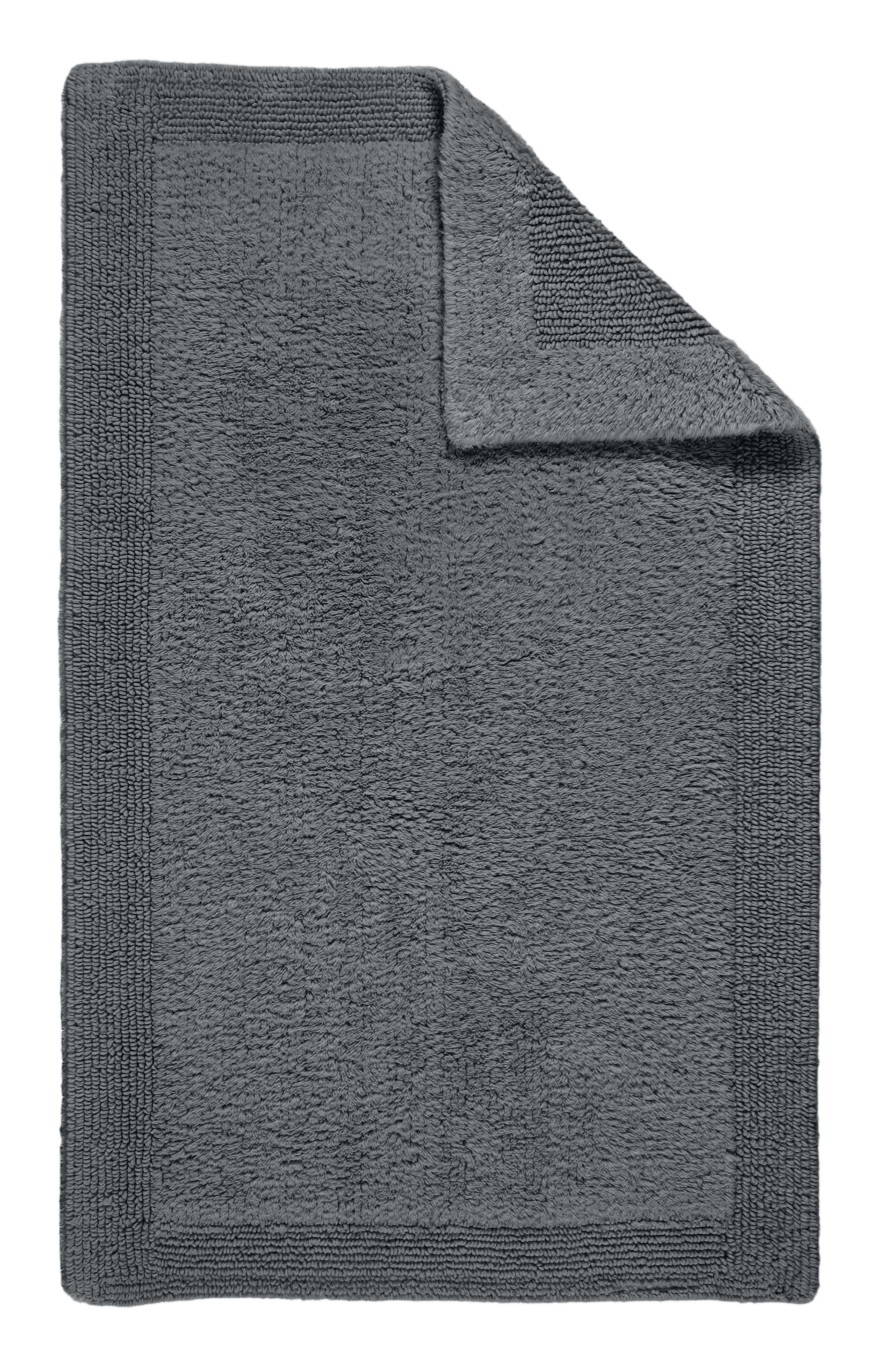 GOODproduct Tapis de bain »Kapra, Badvorleger, Badezimmer Teppich« Höhe 14 mm mit Bordüre, Badteppich, Badematte, Baumwolle