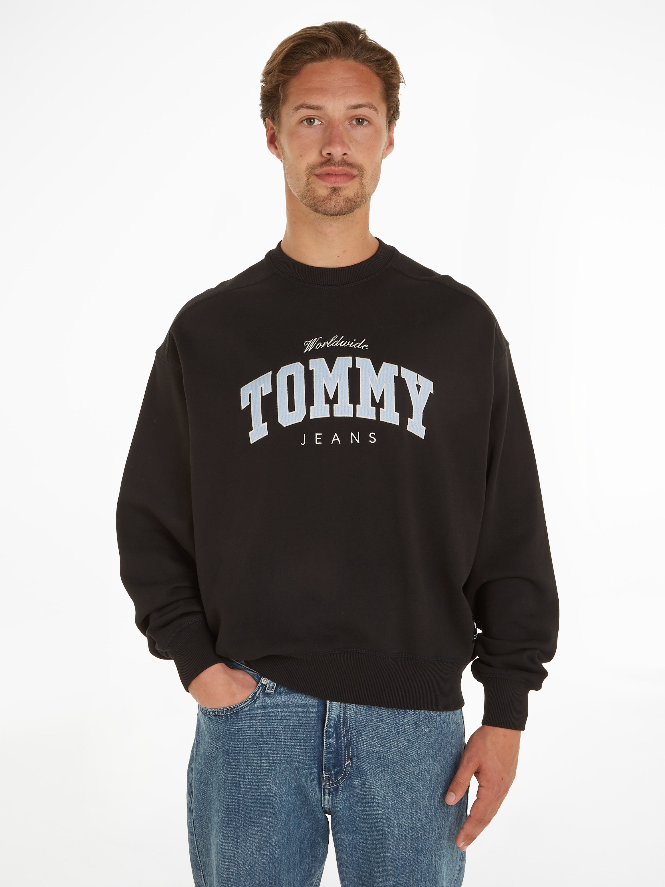 Sweatshirt »TJM BOXY VARSITY CREW EXT«