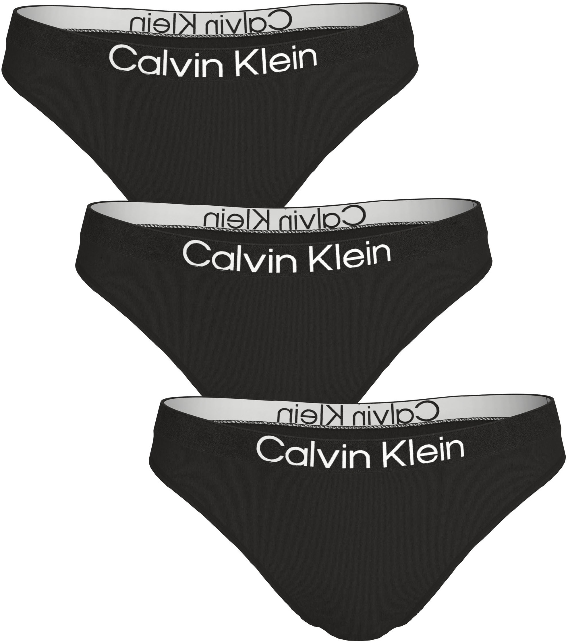 Image of Calvin Klein Underwear Tanga "THONG 3PK" Packung, 3er-Pack, Körpernahe Passform mit elastischem Bund