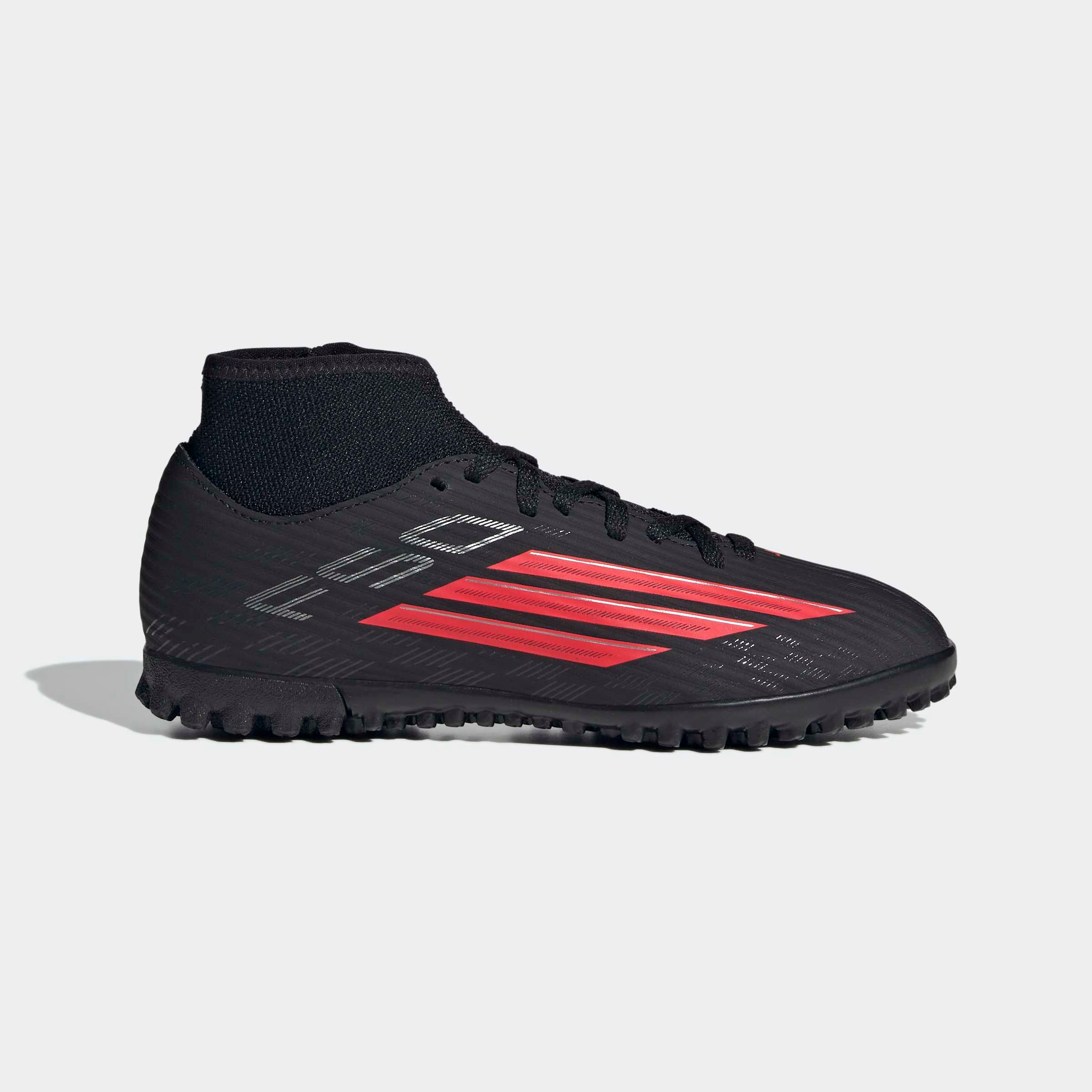 adidas Performance Chaussure de football »F50 CLUB MID CUT TURF KIDS«  für Kunstrasen, Hart- und Aschenplätze, für Kinder & Jugendliche