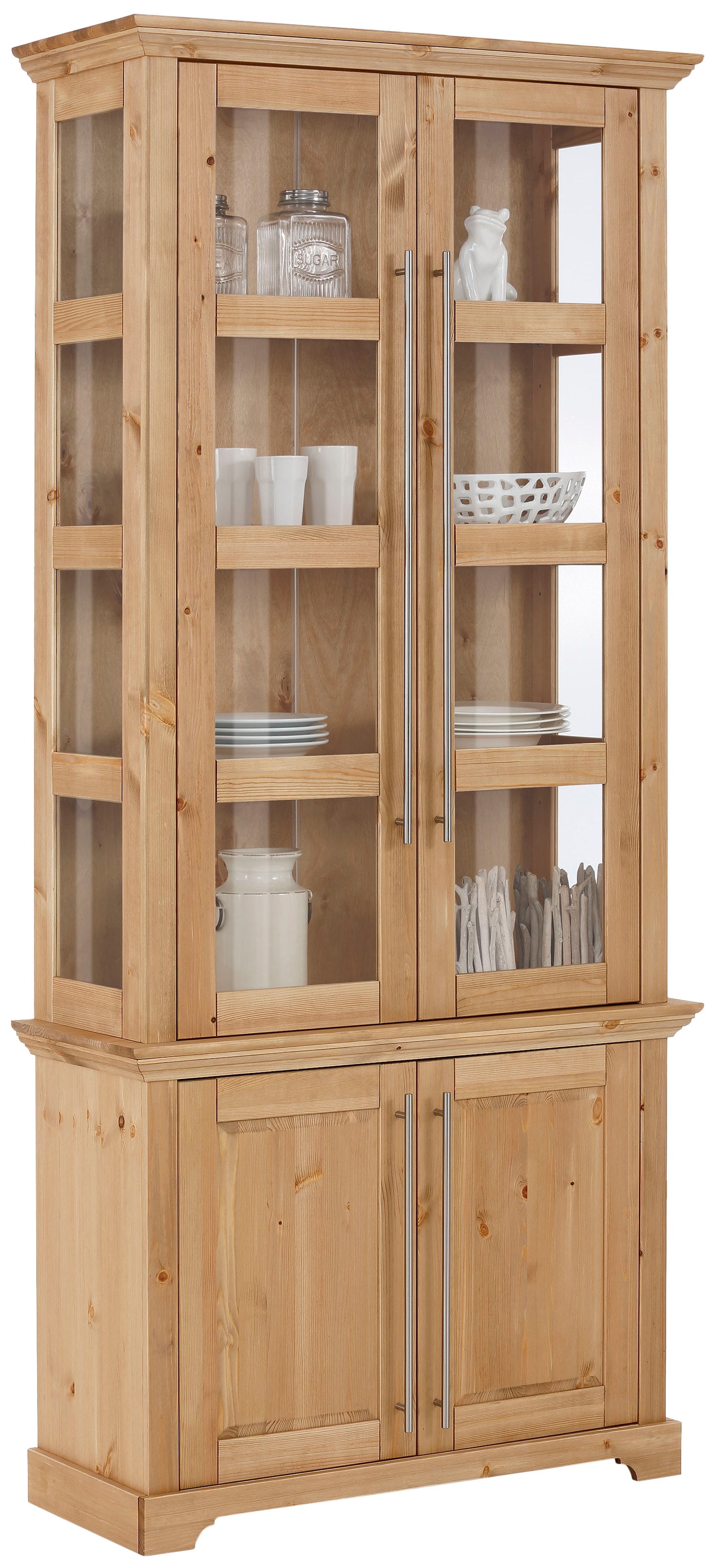 Home affaire Sideboard »Meliss«, Kommode im klassischen Landhausstil, Massivholz, FSC®, Breite 94 cm