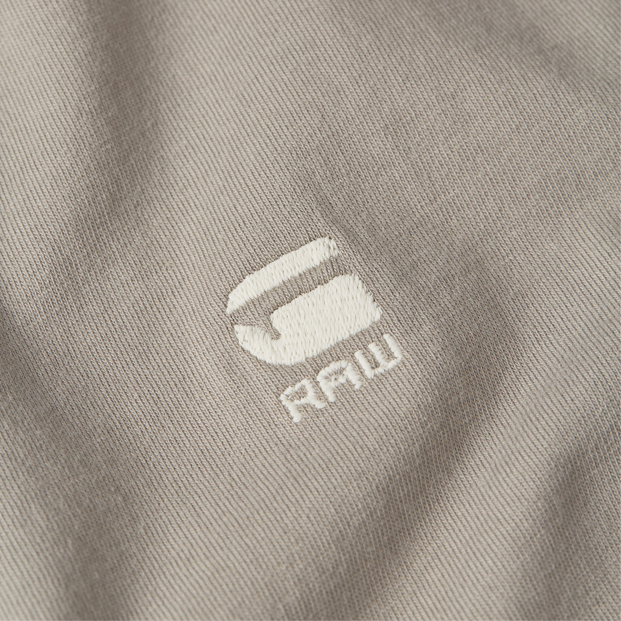 G-STAR T-shirt »Nifous« Rundhals, mit Rippeinsatz