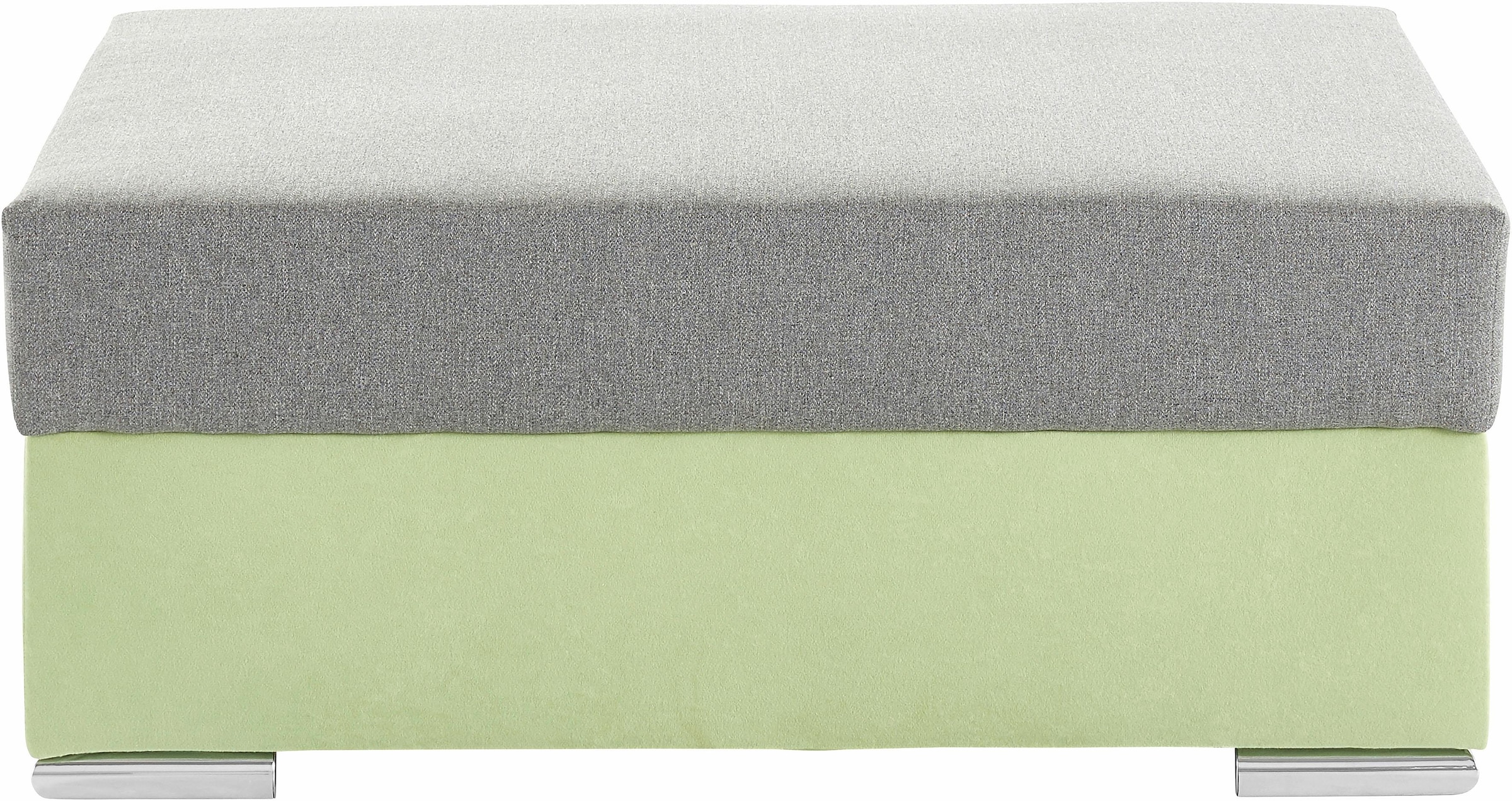 COLLECTION AB Tabouret »John« Frei im Raum stellbar, wahlweise mit Federkern