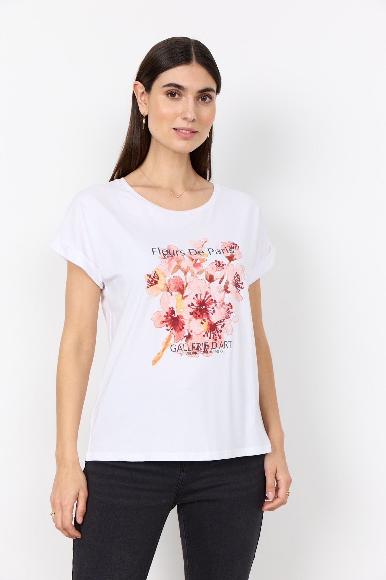 soyaconcept T-Shirt »SC-RINA FP 18« Baumwolle mit Stretch