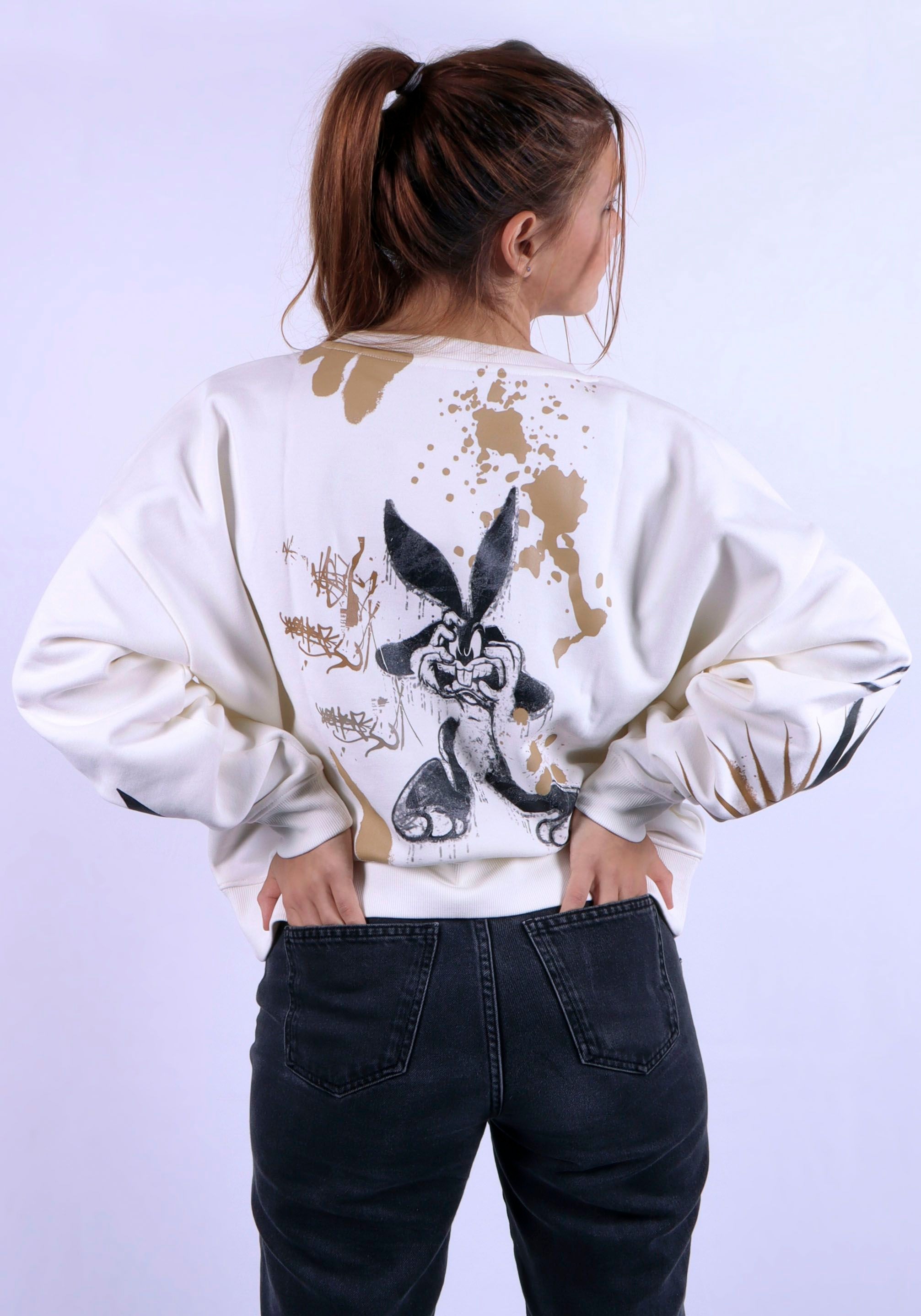 Capelli New York Sweatshirt »Bugs Bunny«, mit Allover-Muster