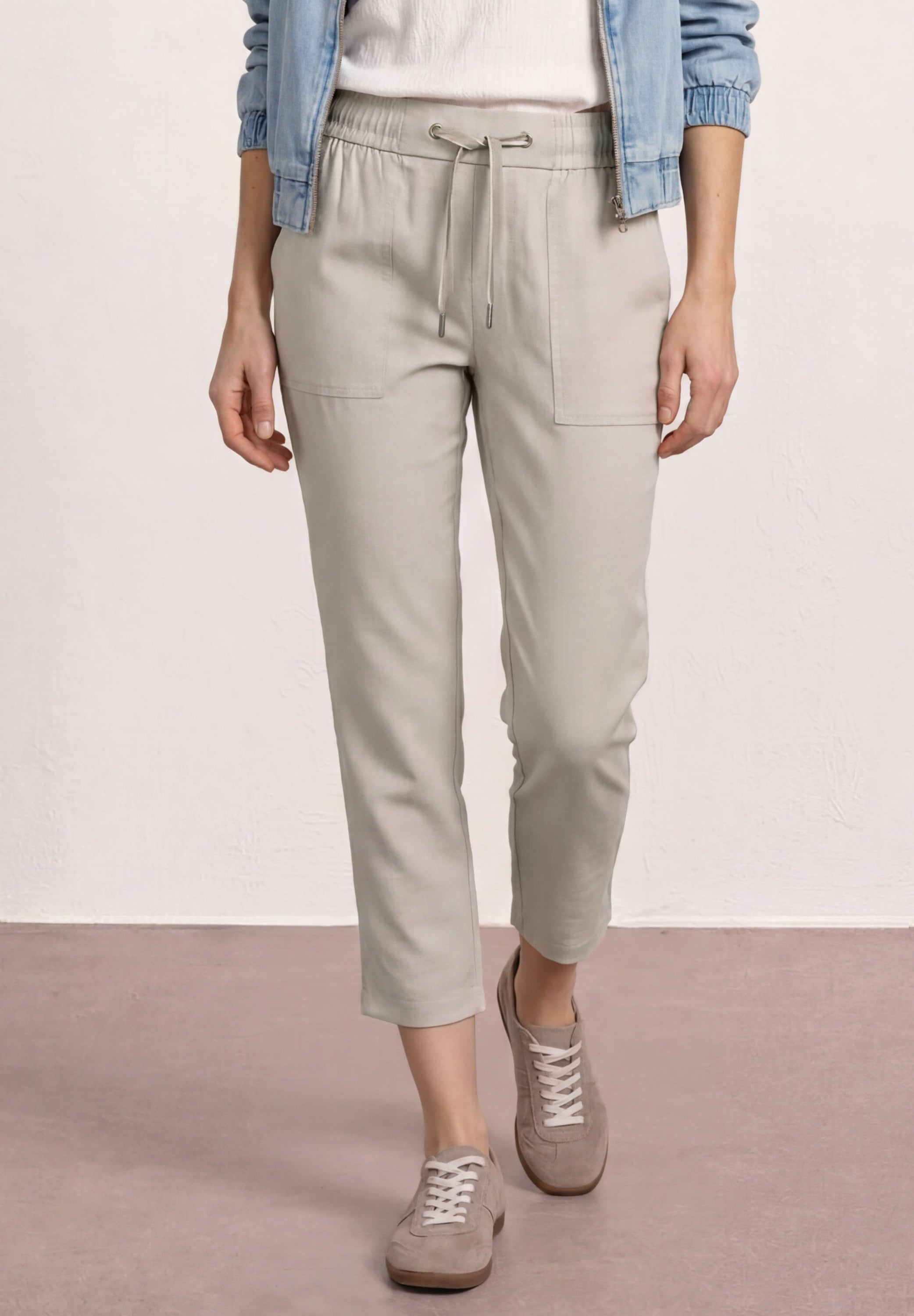 Image of STREET ONE 7/8-Hose "Style Bonny" melierte Optik, elastischer Bund