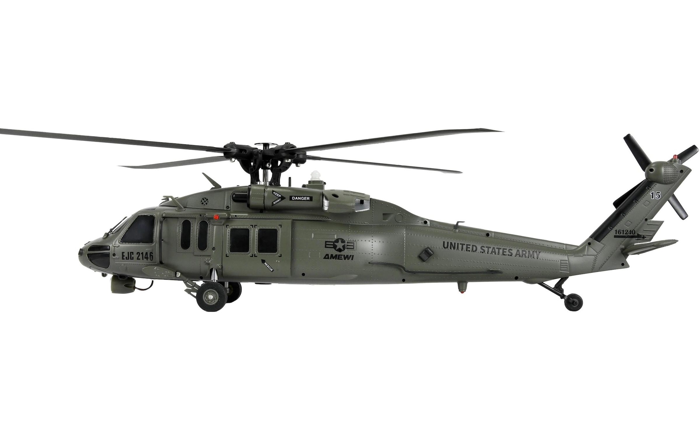 Amewi RC-Helikopter »UH60 Black Hawk Marine CP RTF«
