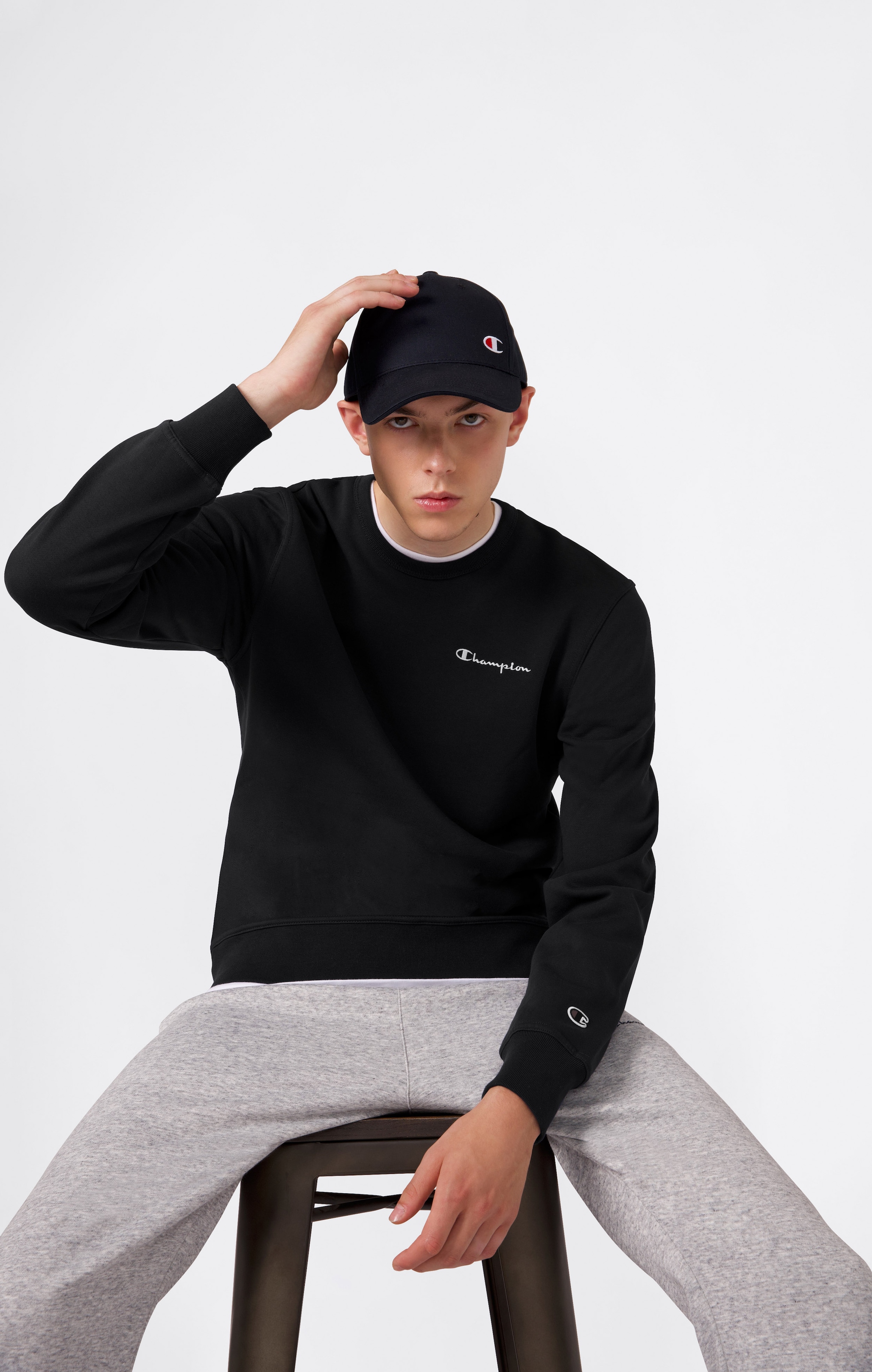Champion Sweatshirt »ICONS CONTRAST Fleece Crewneck Sweatshirt«, 1 cuis
