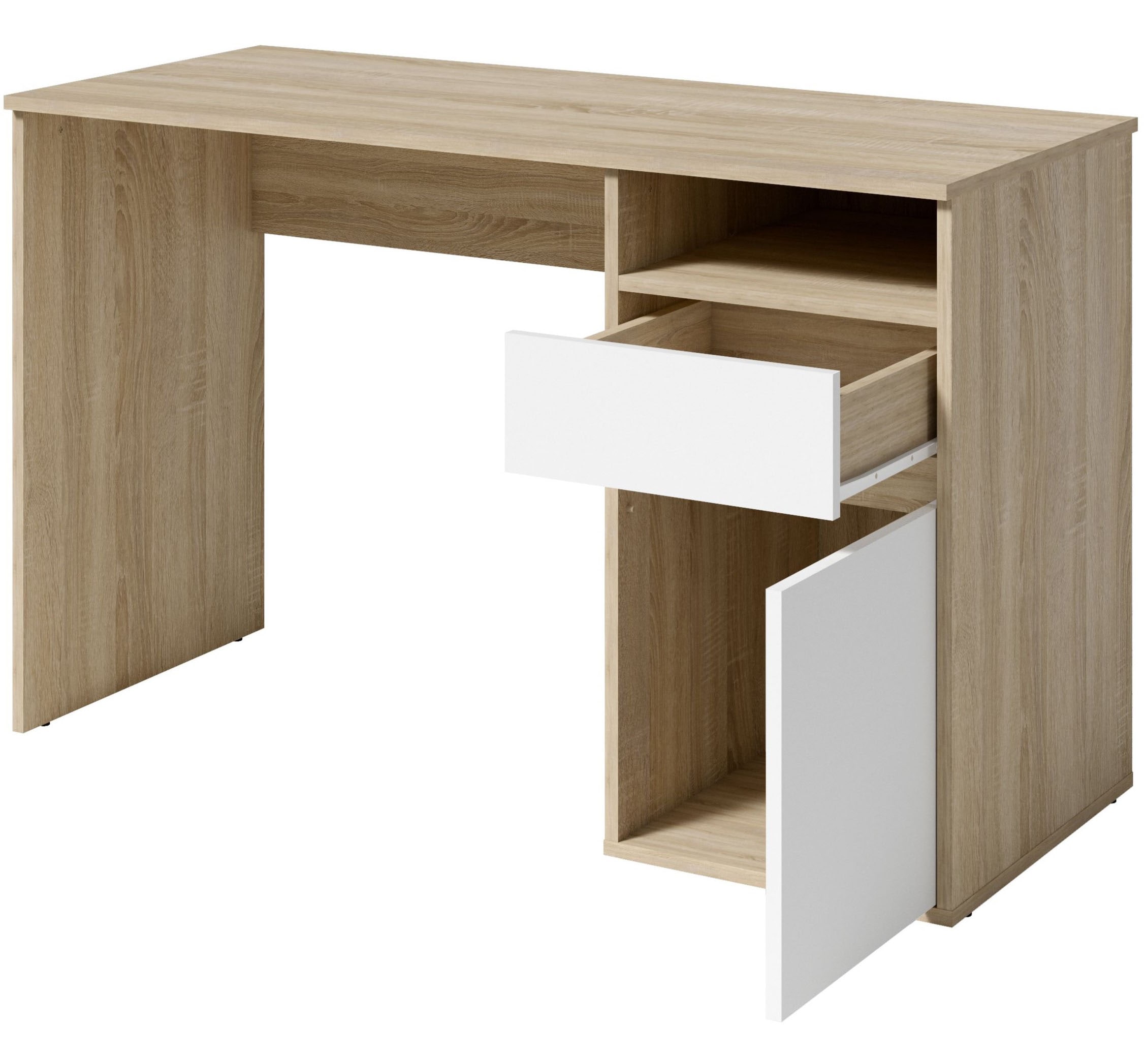 Home affaire Schreibtisch »Tinsley« mit Schublade, und Tür, Breite 120 x53 cm