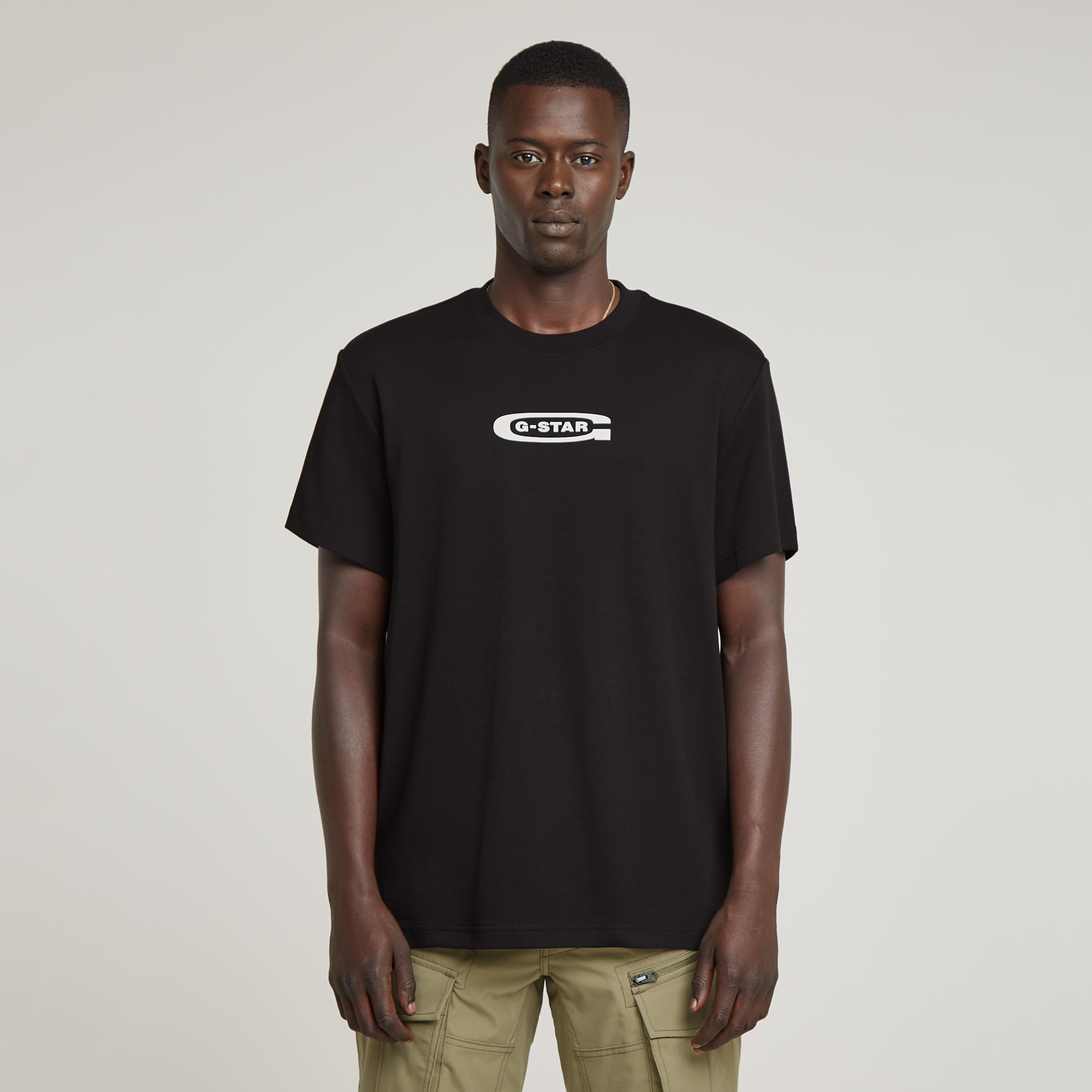 G-STAR T-Shirt »Old Skool Logo«, mit Frontprint