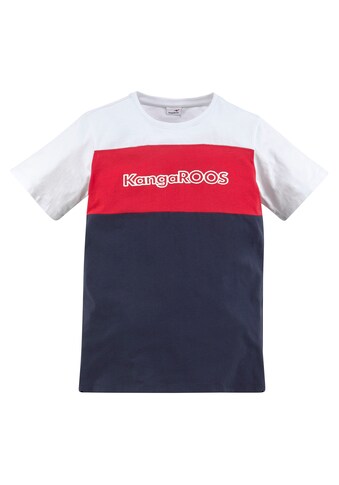 KangaROOS T-Shirt »in Colorblockdesign« kaufen
