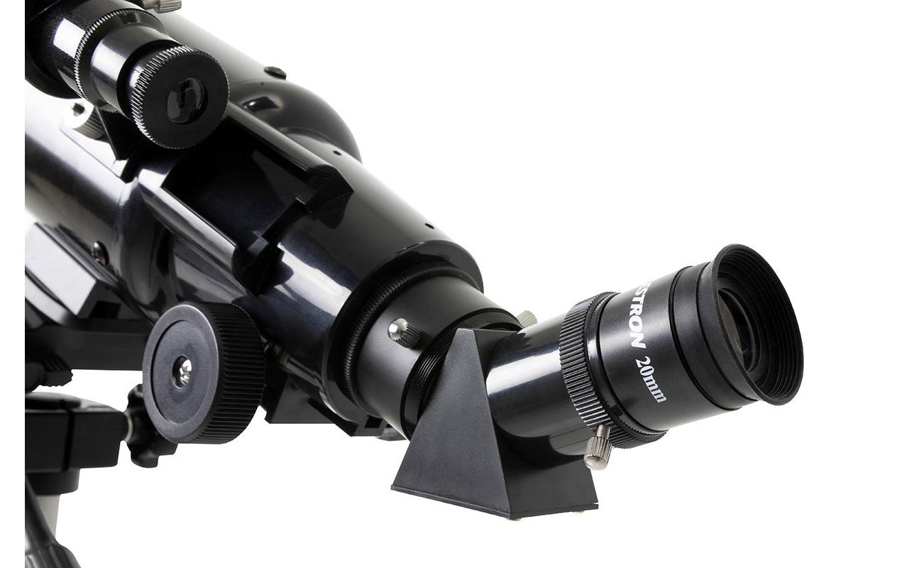 Celestron Teleskop »Travel Scope 80 mit Smartphone Adapter« Linsenteleskop (Refraktor)