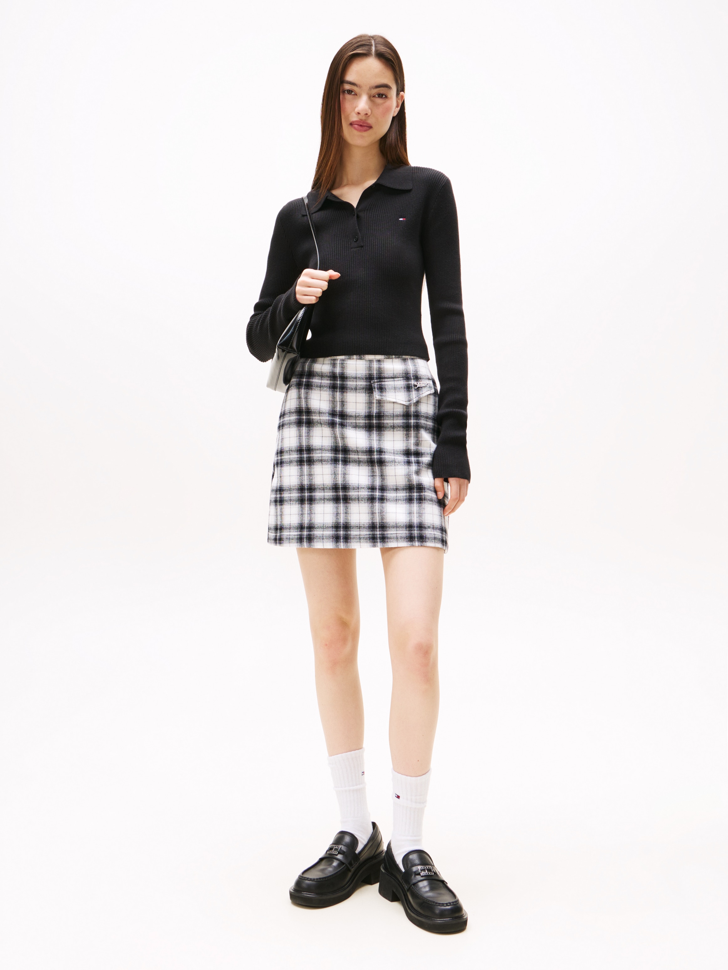 Tommy Jeans Polokragenpullover »TJW ESSENTIAL POLO LS SWEATER«