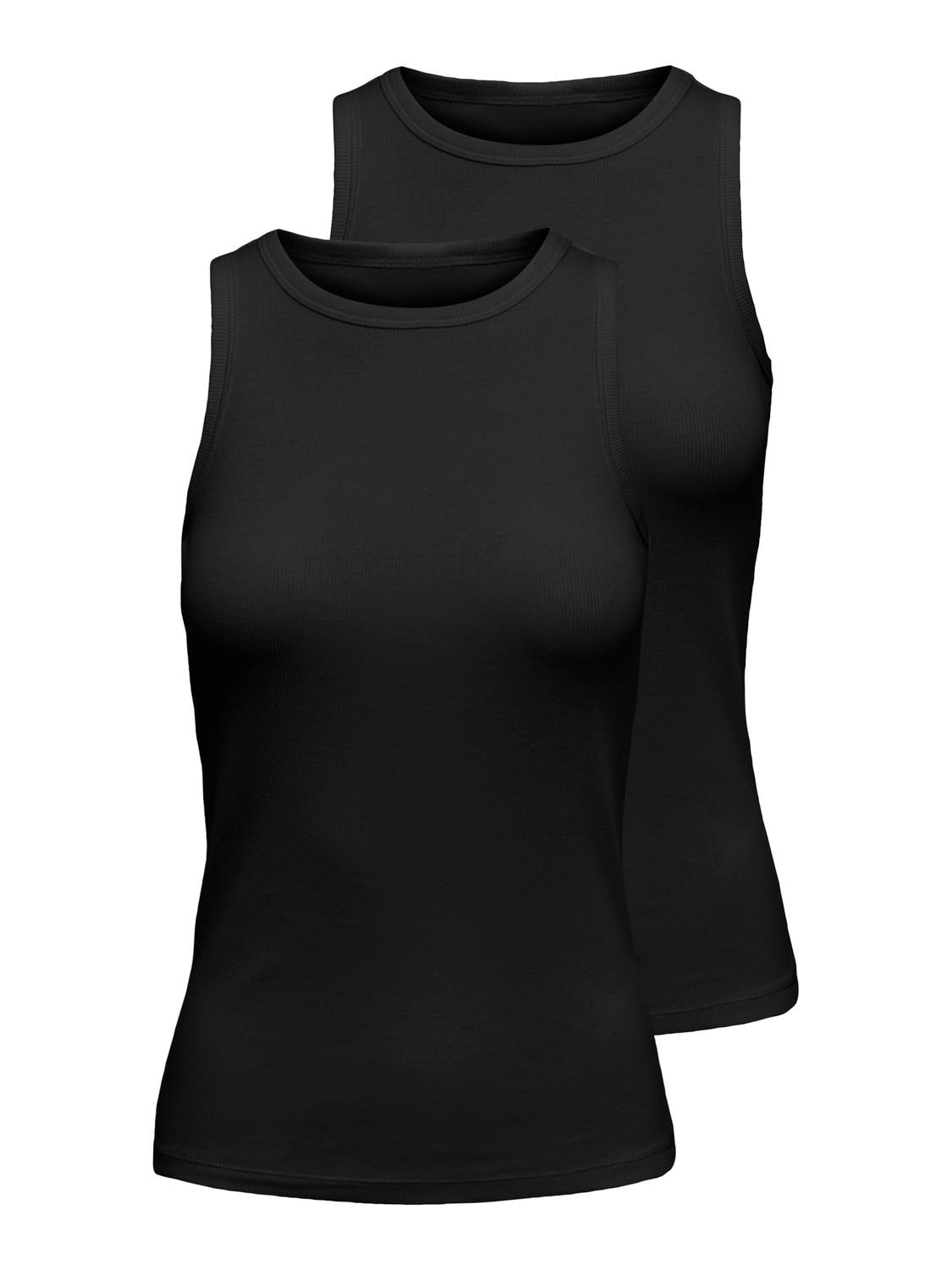 Image of ONLY Tanktop "ONLSALLY TANK TOP 2 PACK CS JRS" Packung, 2er-Pack, 2