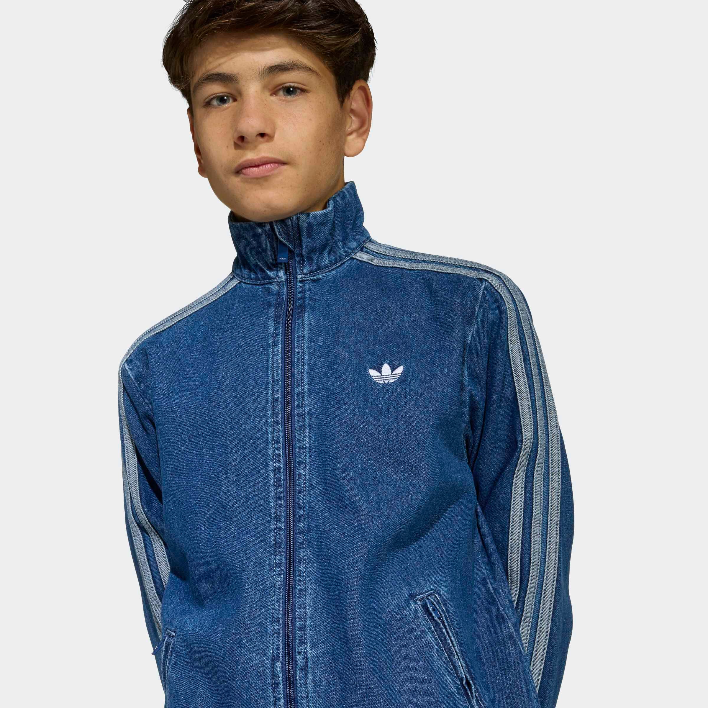 adidas Originals Jeansjacke »FIREBIRD TRACK AUS DENIM«