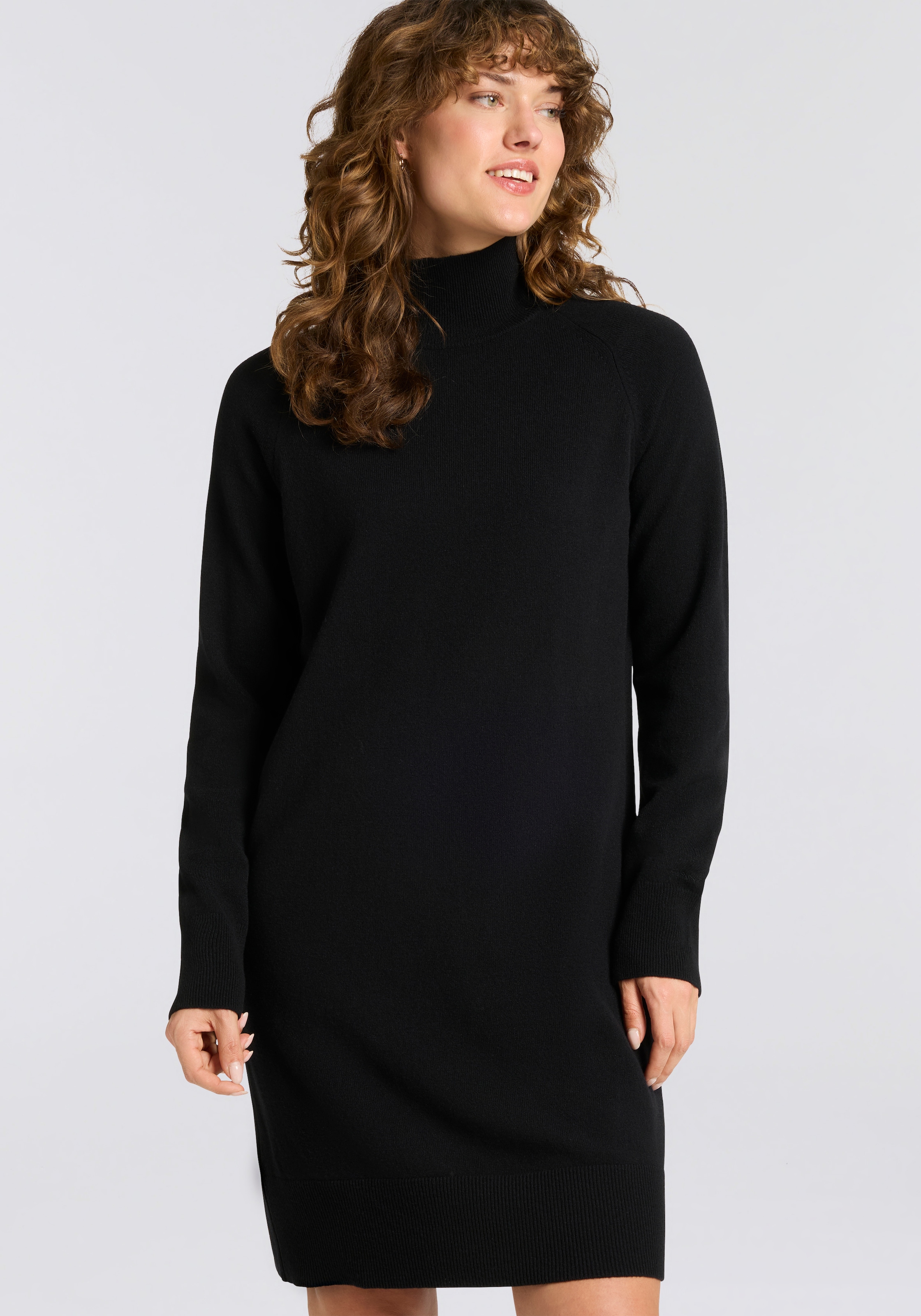 Gant Strickkleid »SUPERFINE LAMBSWOOL KNIT« Winterkleid, relaxed fit, Rollkragen, aus reiner Wolle