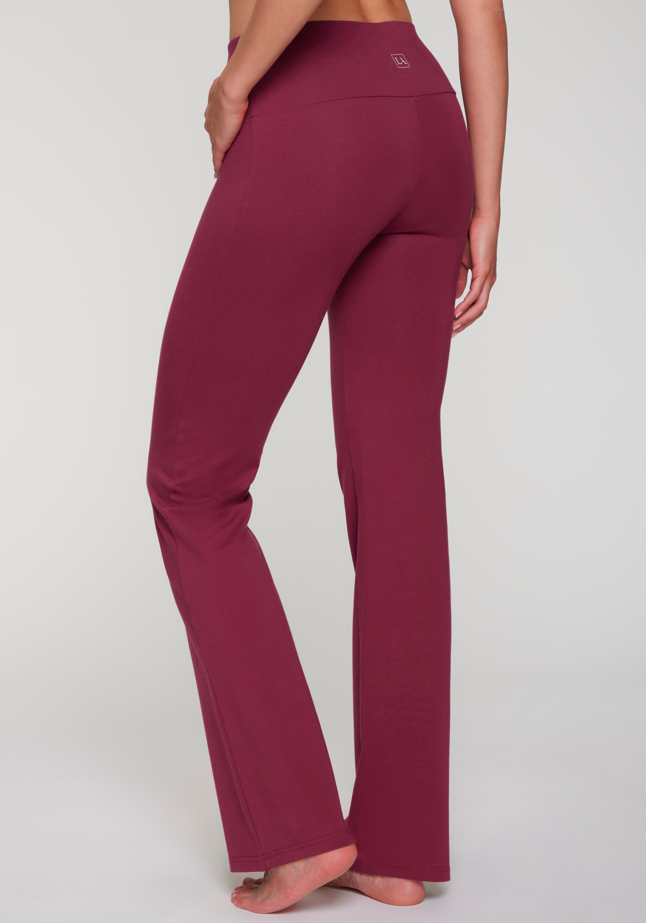 LASCANA ACTIVE Jazzpants, mit breitem Bündchen