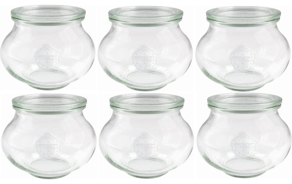 Image of WECK Einmachglas "500 ml, 6 Stück" 6 Stk. tlg.