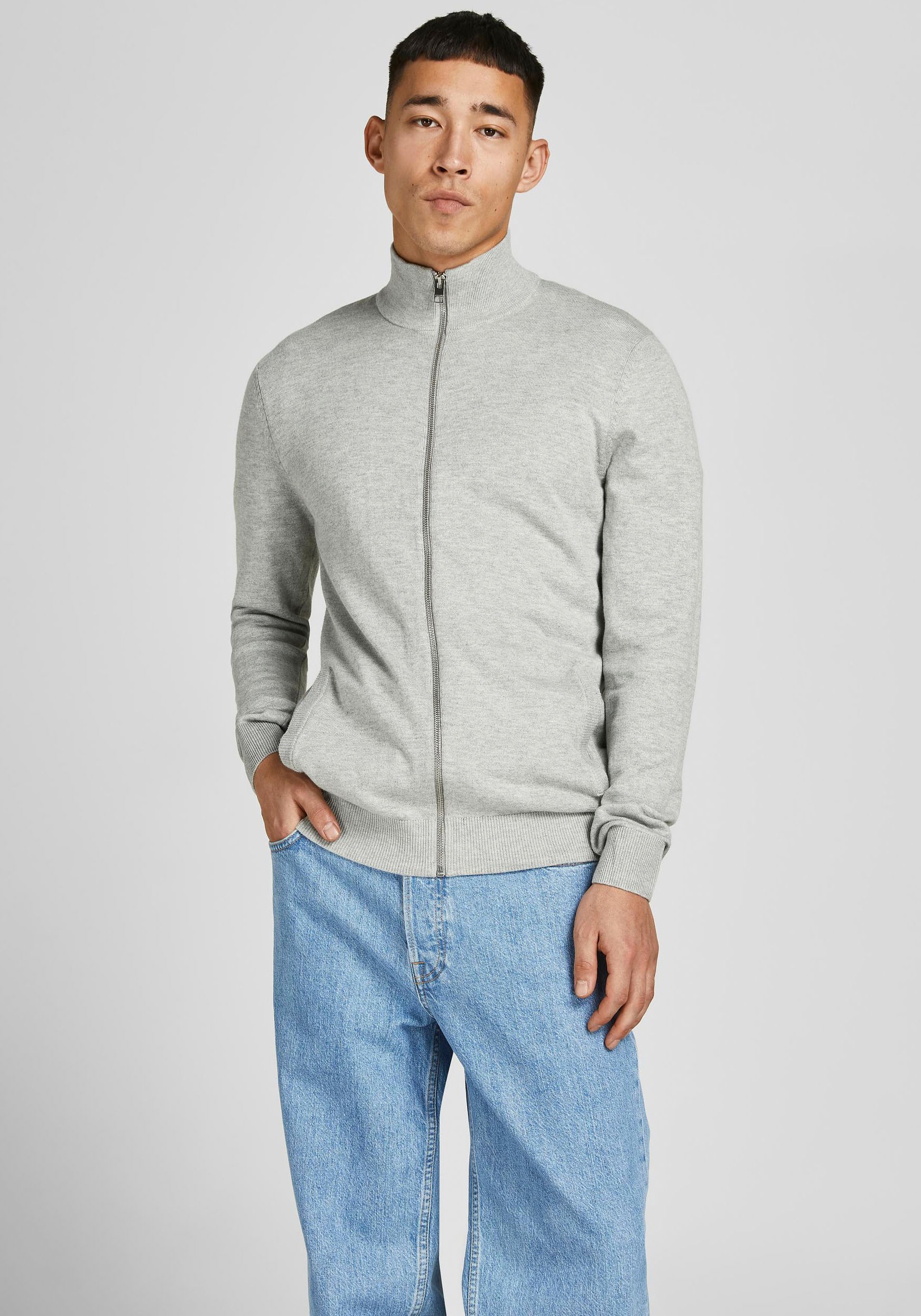 Image of Jack & Jones Cardigan »EMIL KNIT TURTLE ZIP CARDIGAN« bei Ackermann Versand Schweiz