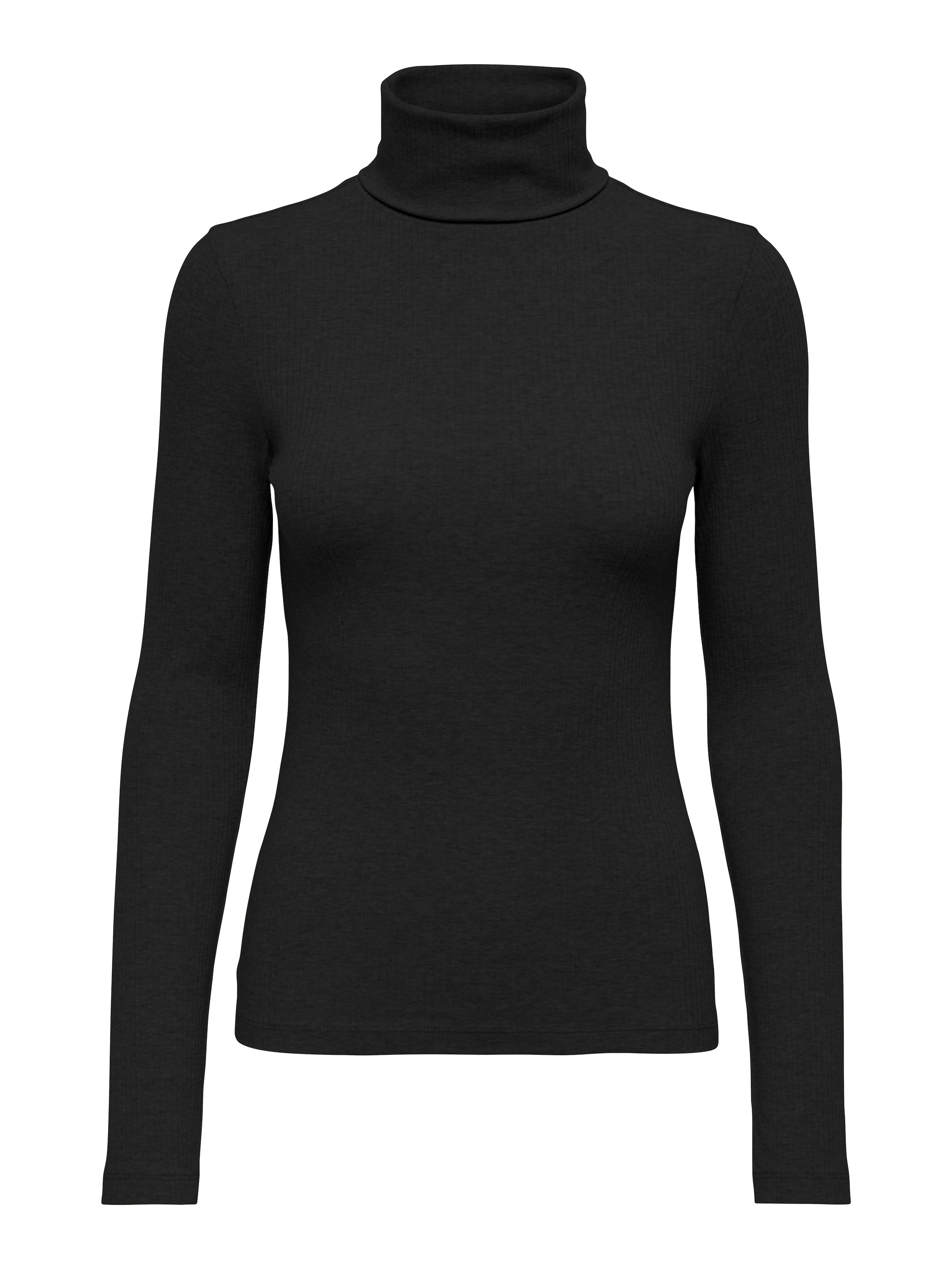 JDY T-shirt à col roulé »JDYRENO LS HIGHNECK TOP JRS DIA« mélange de coton