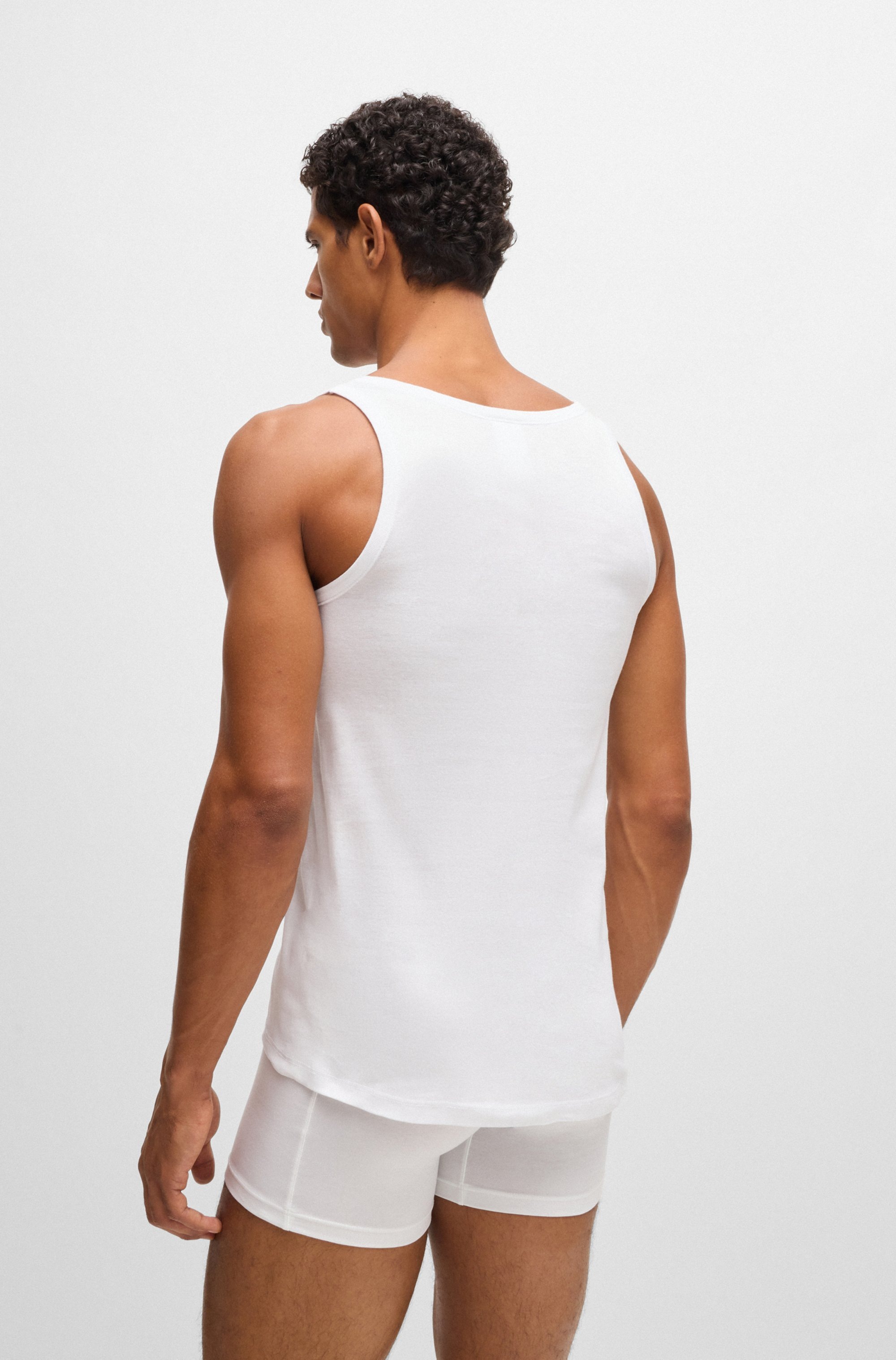 BOSS Tanktop »Tank Top Original«, mit BOSS Logo-Schriftzug