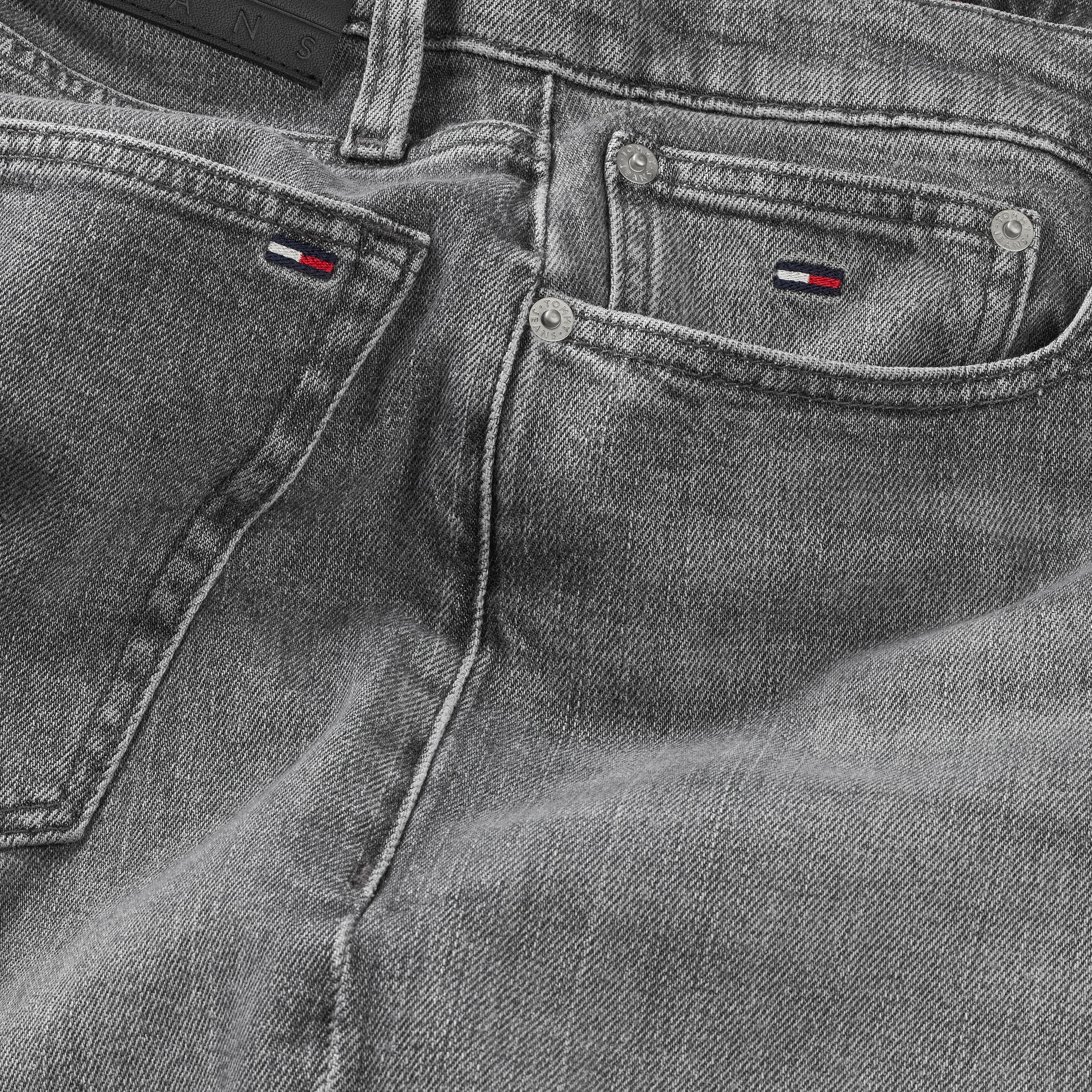 Tommy Jeans Slim-fit-Jeans »Ryan Regular Slim Straight«, Slim‑Straight‑Jeans aus hochwertigem Denim regulärer Leibhöhe
