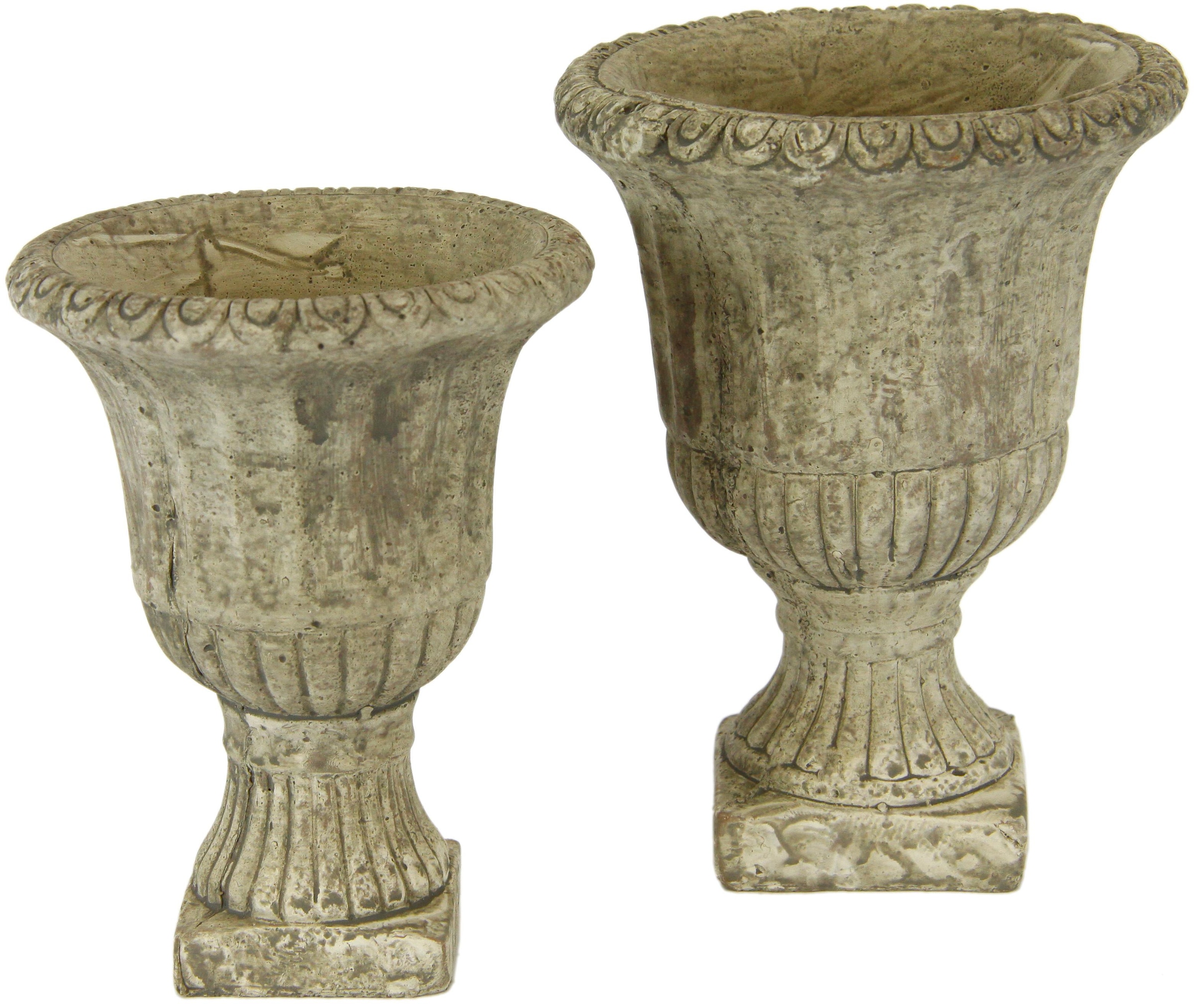 I.GE.A. Übertopf »Antik-Keramikpokal«, (Set, 2 günstig St.) kaufen