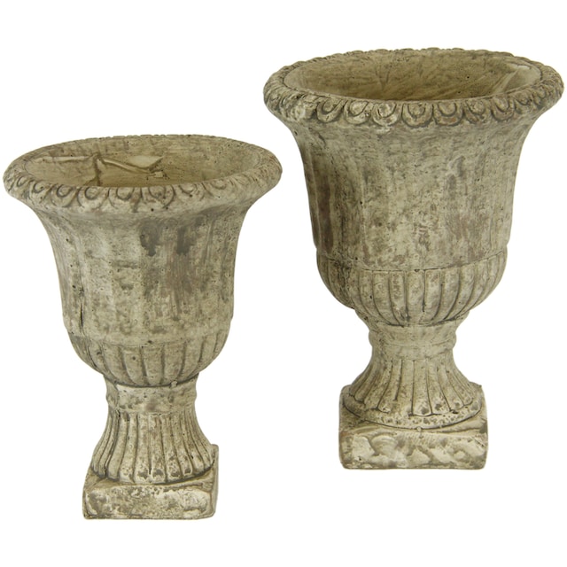 I.GE.A. Übertopf »Antik-Keramikpokal«, (Set, 2 St.) günstig kaufen