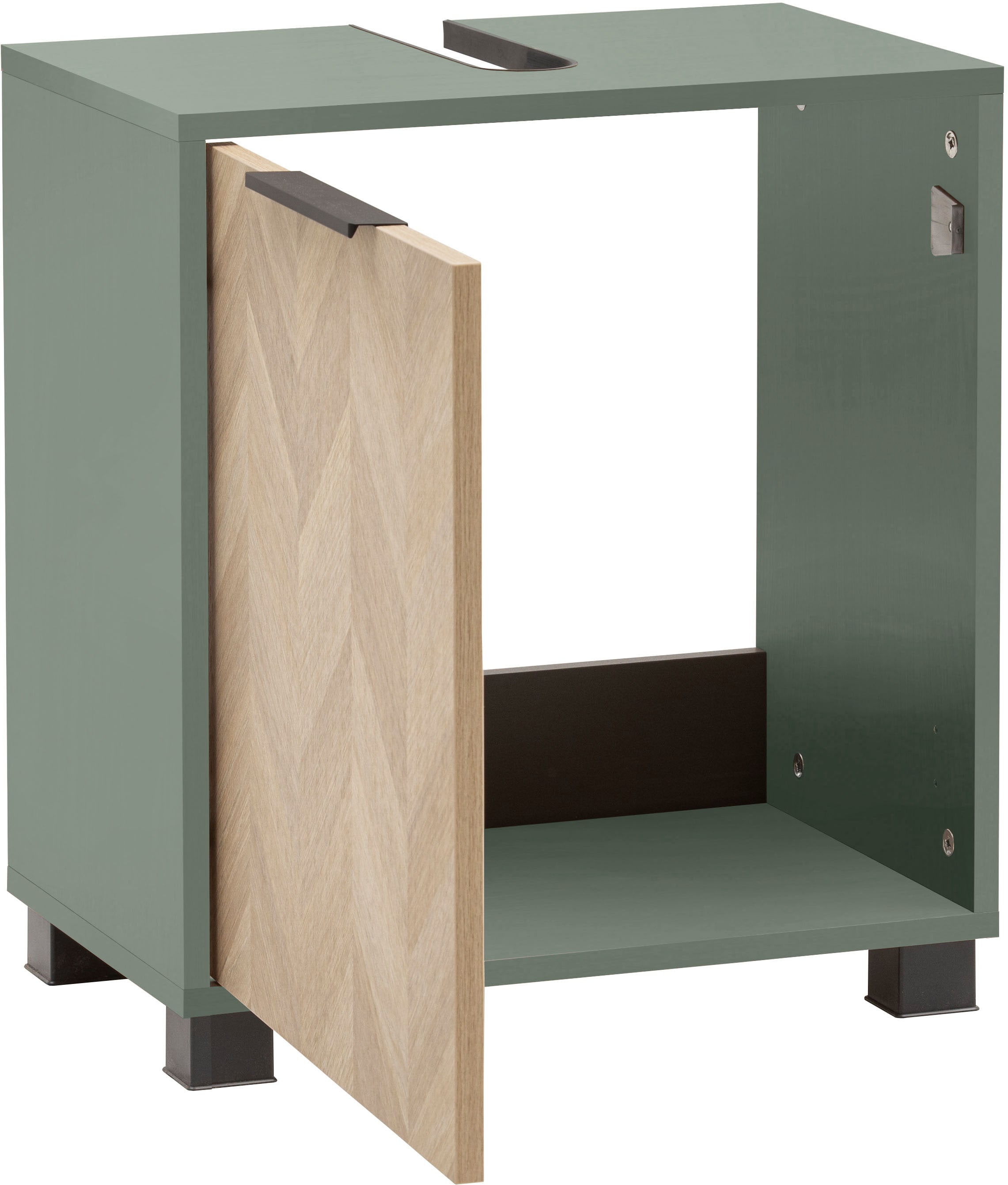 Schildmeyer Armoire sous lavabo »Piazza, Breite 50,3 cm« 1 cuis tlg. Made in Germany