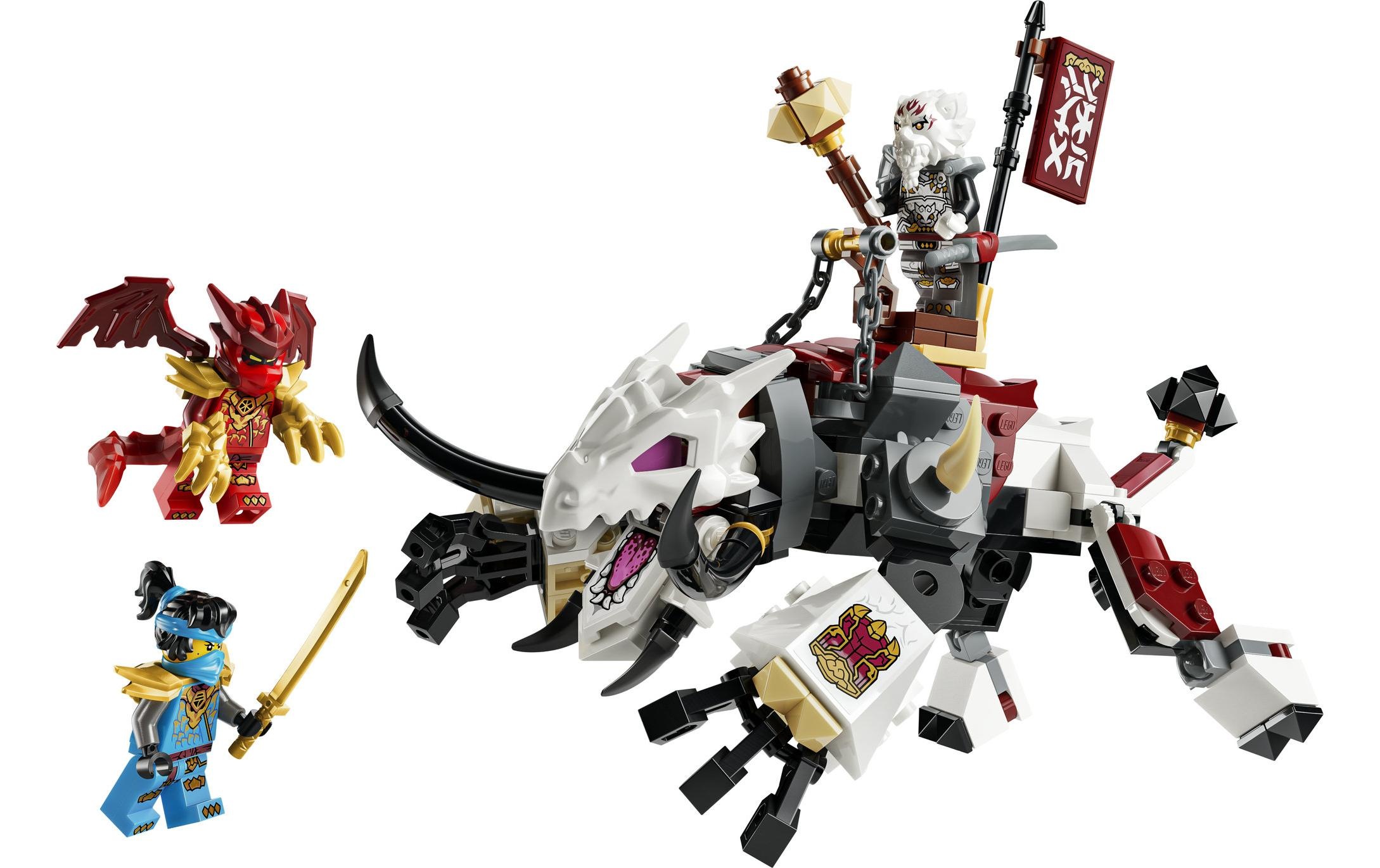 LEGO® Konstruktionsspielsteine »Zilvar auf seinem Drachentier Grimtak (71863), LEGO Ninjago« Made in Europe