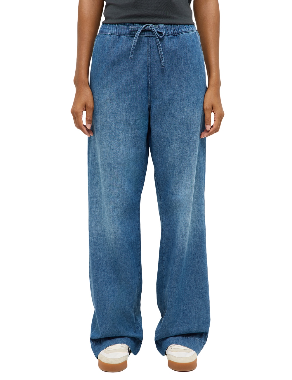 Image of MUSTANG Weite Jeans "Damen Style Madison Wide Drawstring ULW"