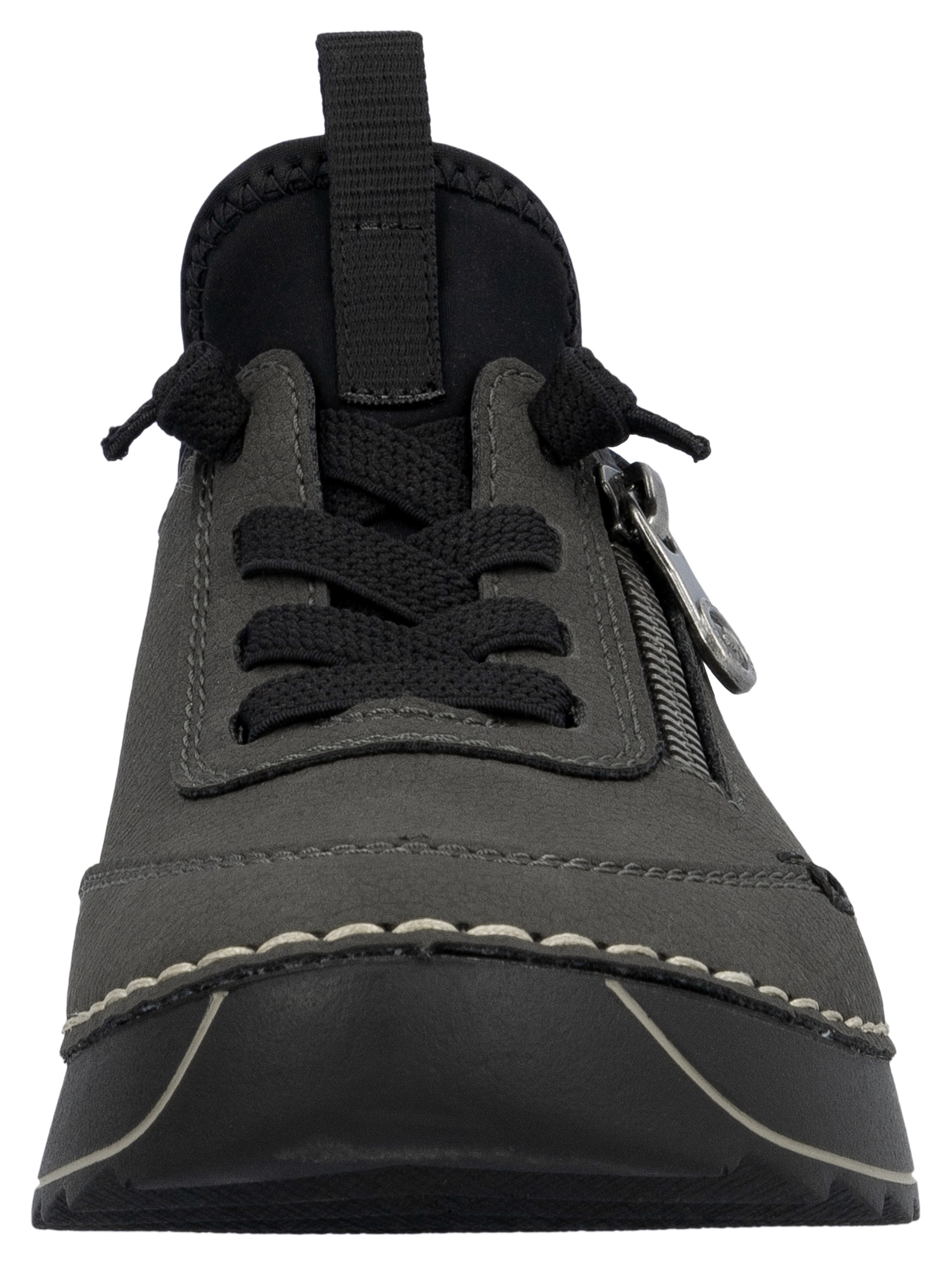 Rieker Sneaker, Schnürschuh, Halbschuh, Slipper mit Kontrastnaht