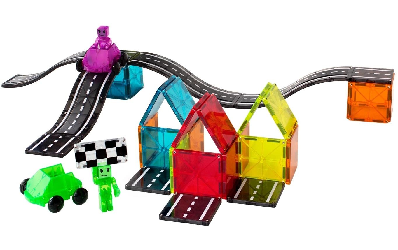 Autorennbahn »Magna-Tiles Downhill Duo Set«
