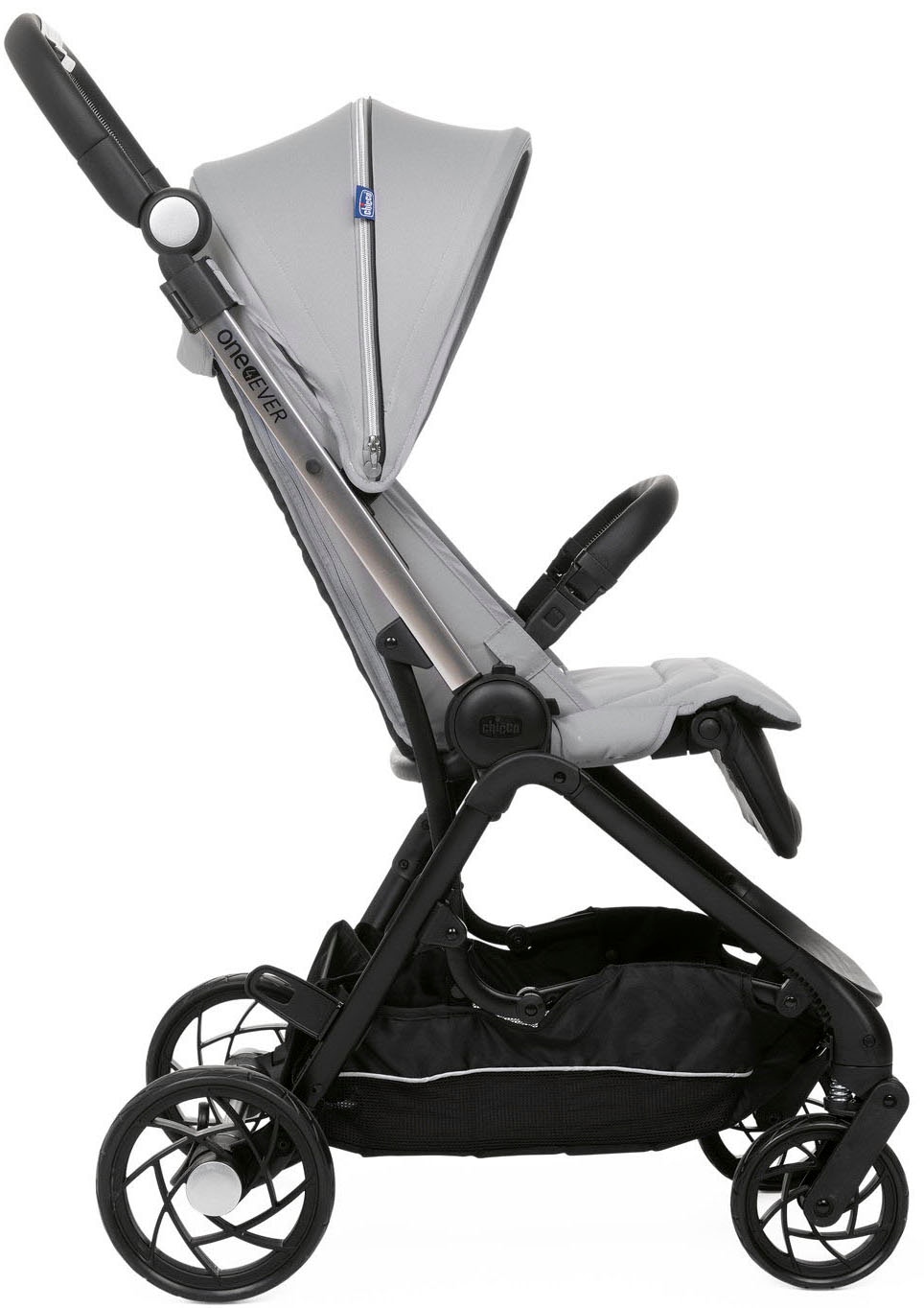 Chicco Kombi-Kinderwagen »Kinderwagen One4ever, silverleaf«, mit zwei Sitzen