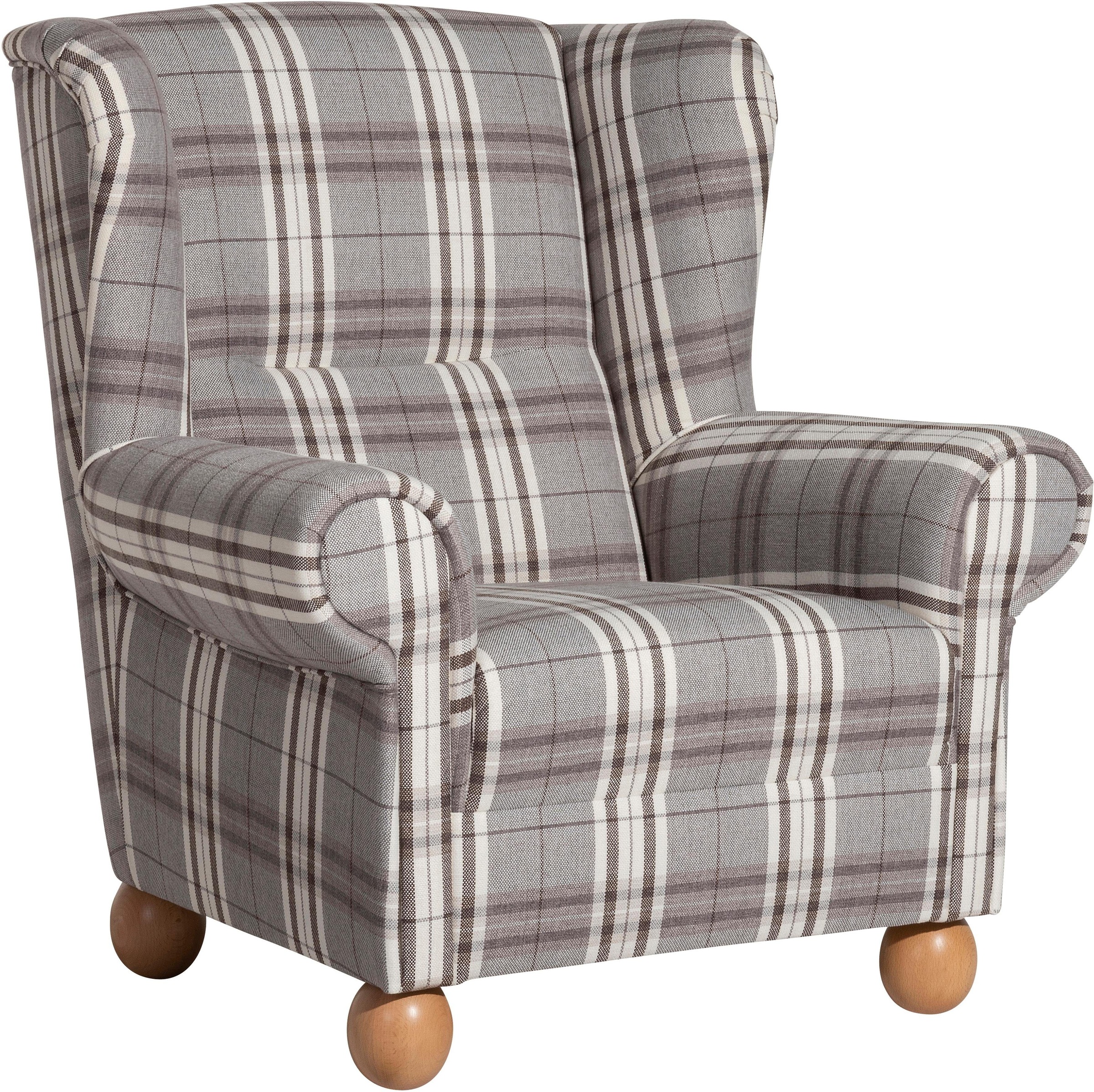 Image of Max Winzer® Ohrensessel »Malmö«, mit Holz-Kugelfüssen bei Ackermann Versand Schweiz