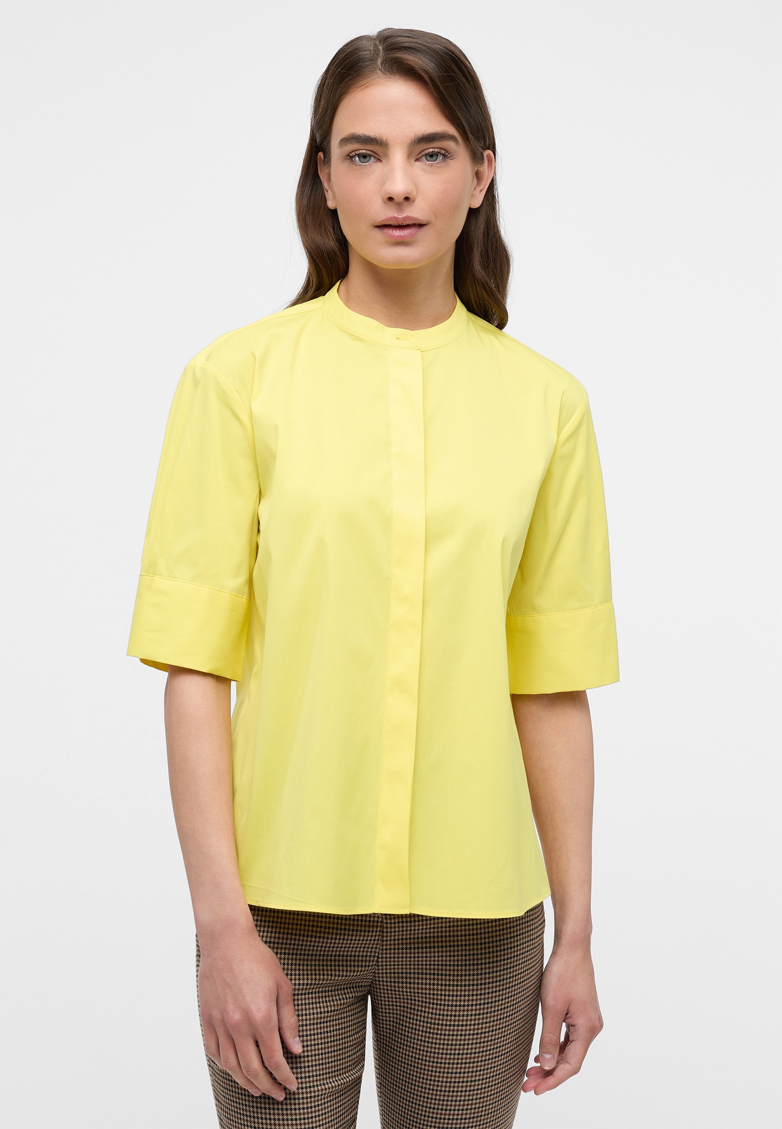 Eterna Blouse chemise »LOOSE FIT« EASY IRON (bügelleicht)