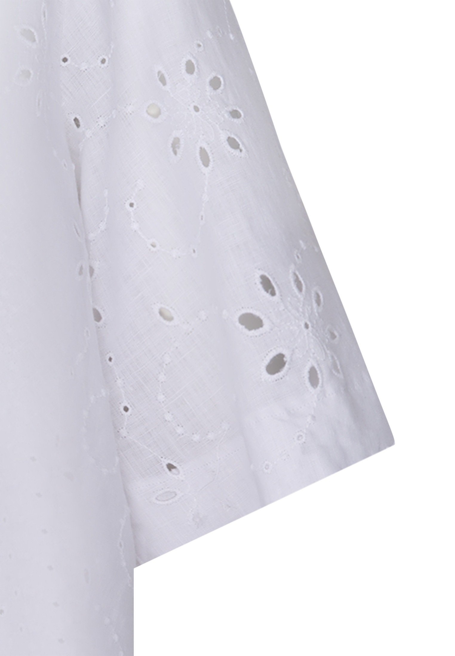 seidensticker Shirtbluse »Schwarze Rose« Kurzarm Rundhals Stickerei