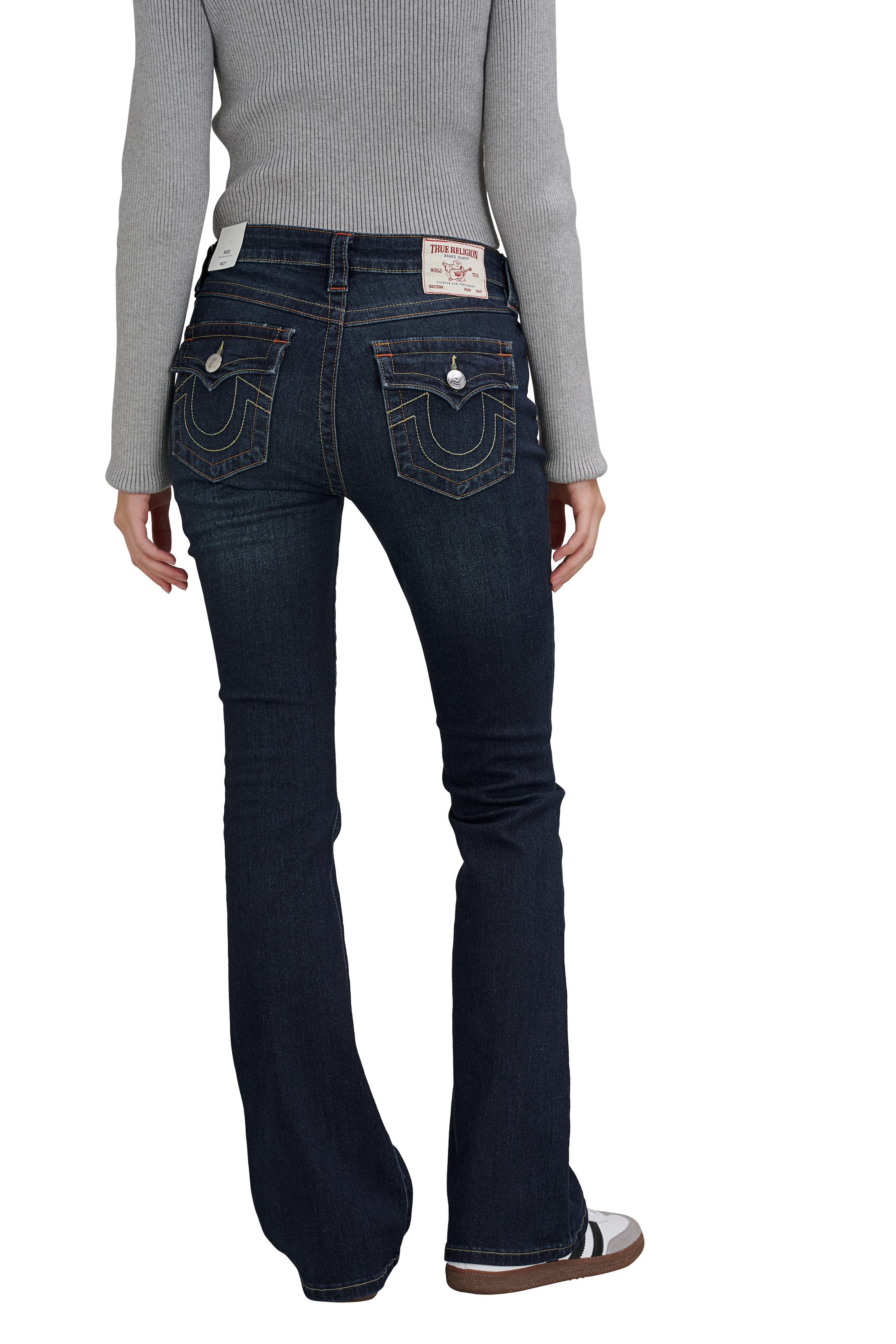 True Religion »BECCA MR BOOTCUT FLAP« Baumwollmischung, bootcut fit