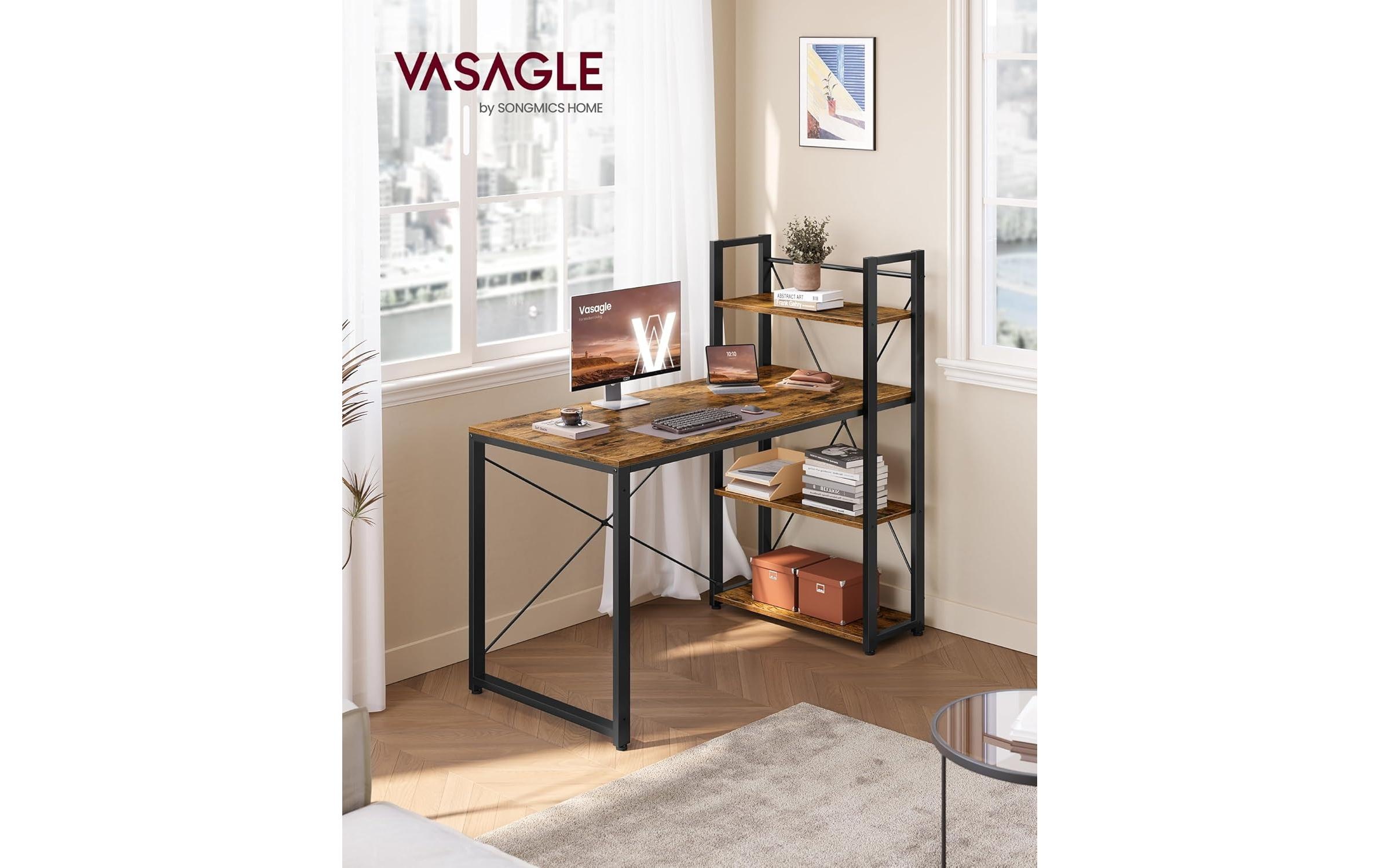 Image of VASAGLE Schreibtisch "mit Platte 120 x 60 cm"