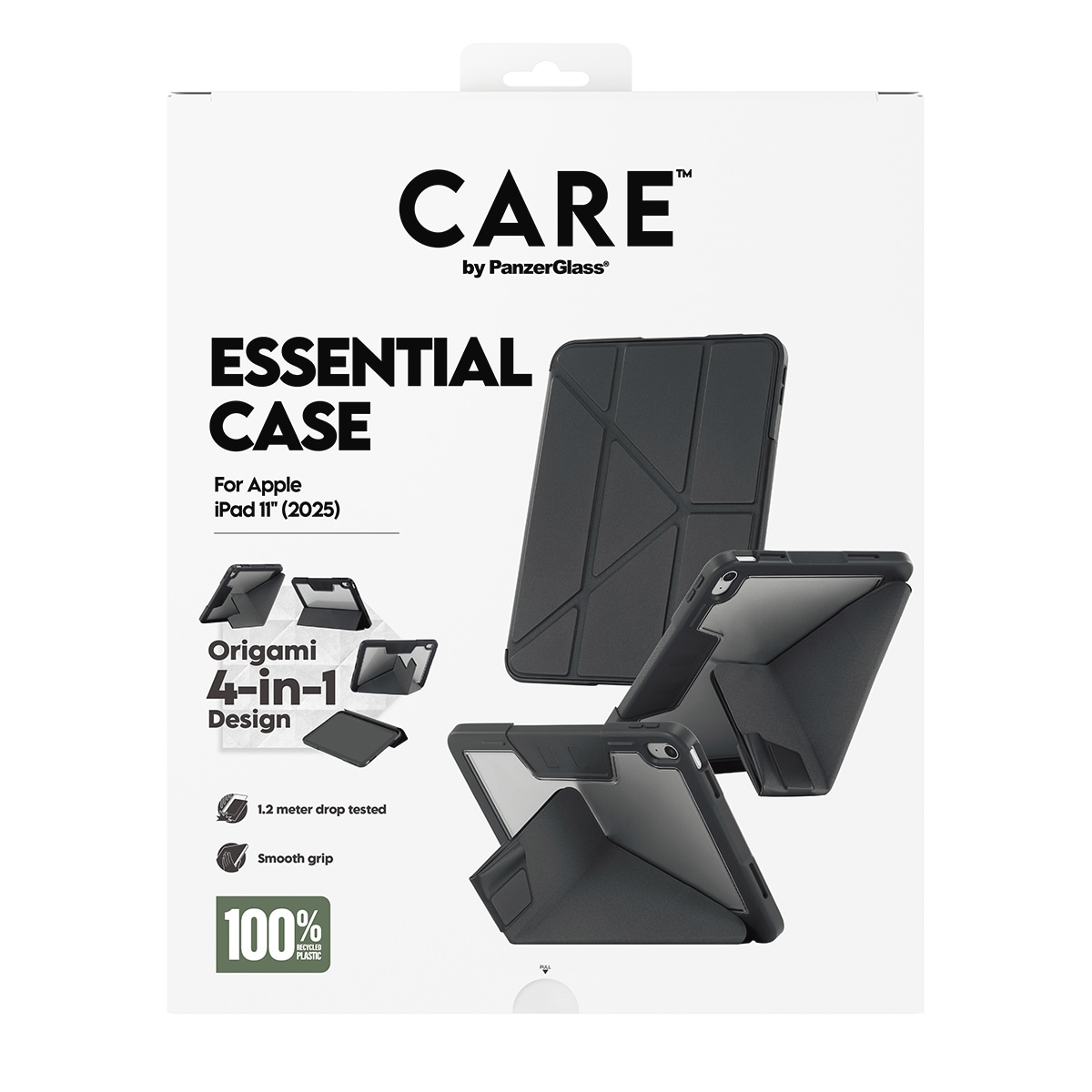 CARE by PanzerGlass Housse pour tablette »Essential Case für iPad 11" (2025)« Backcover, Schutzhülle, Tabletschutzhülle, Case, Schutzcase, stossfest