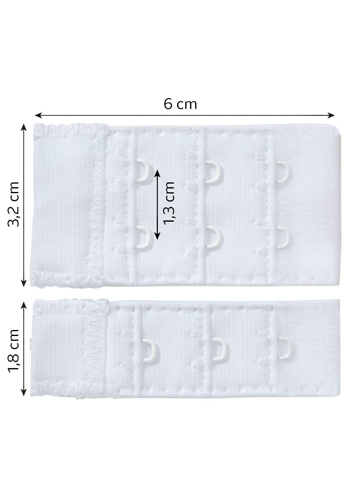 LASCANA BH-Verlängerung 6 Stk. für 1- und 2-Haken-Verschlüsse