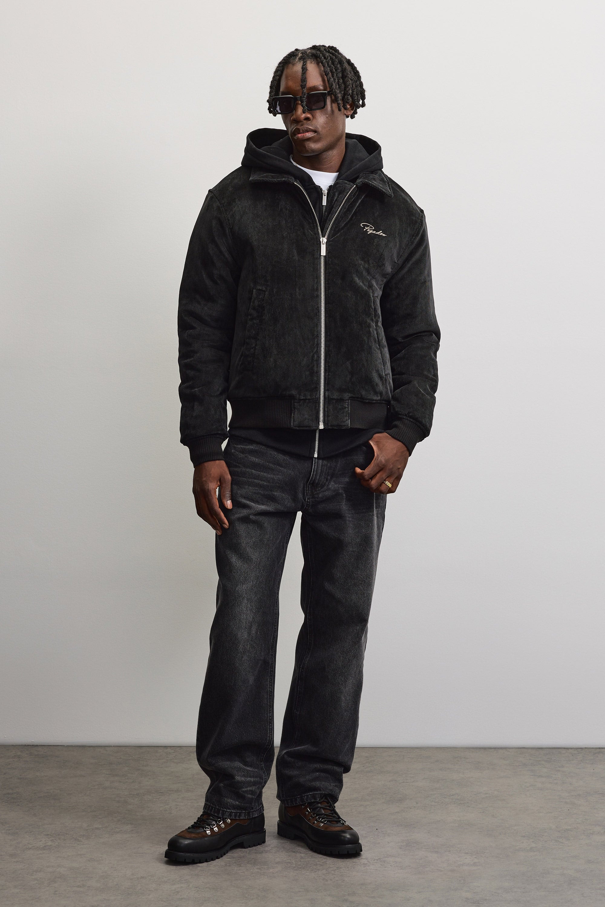PEGADOR Veste bomber »CLUSONE CORD BOMBER JACKET« fibre synthétique, coupe régulière