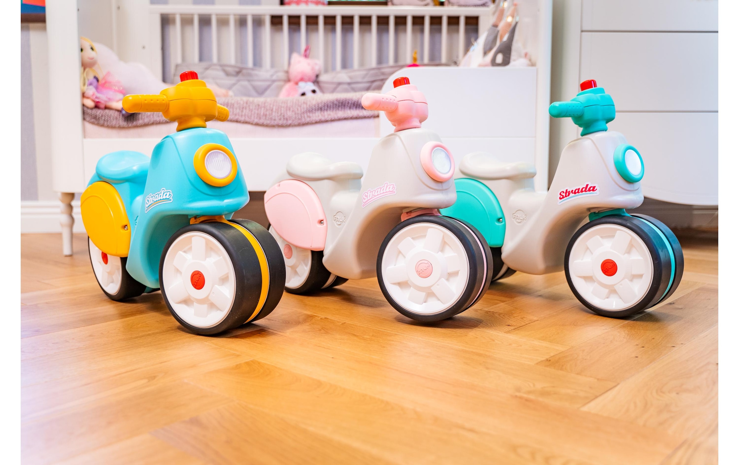 Falk Rutschmotorrad »Rutschfahrzeug Strada Early Years Vespa«